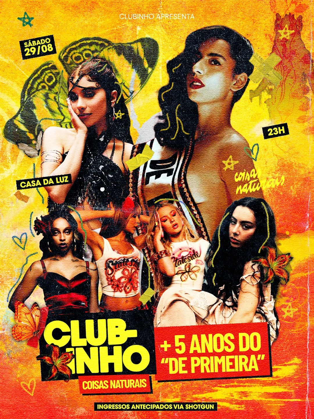 Clubinho: Coisas Naturais & 5 Anos Do “De Primeira”