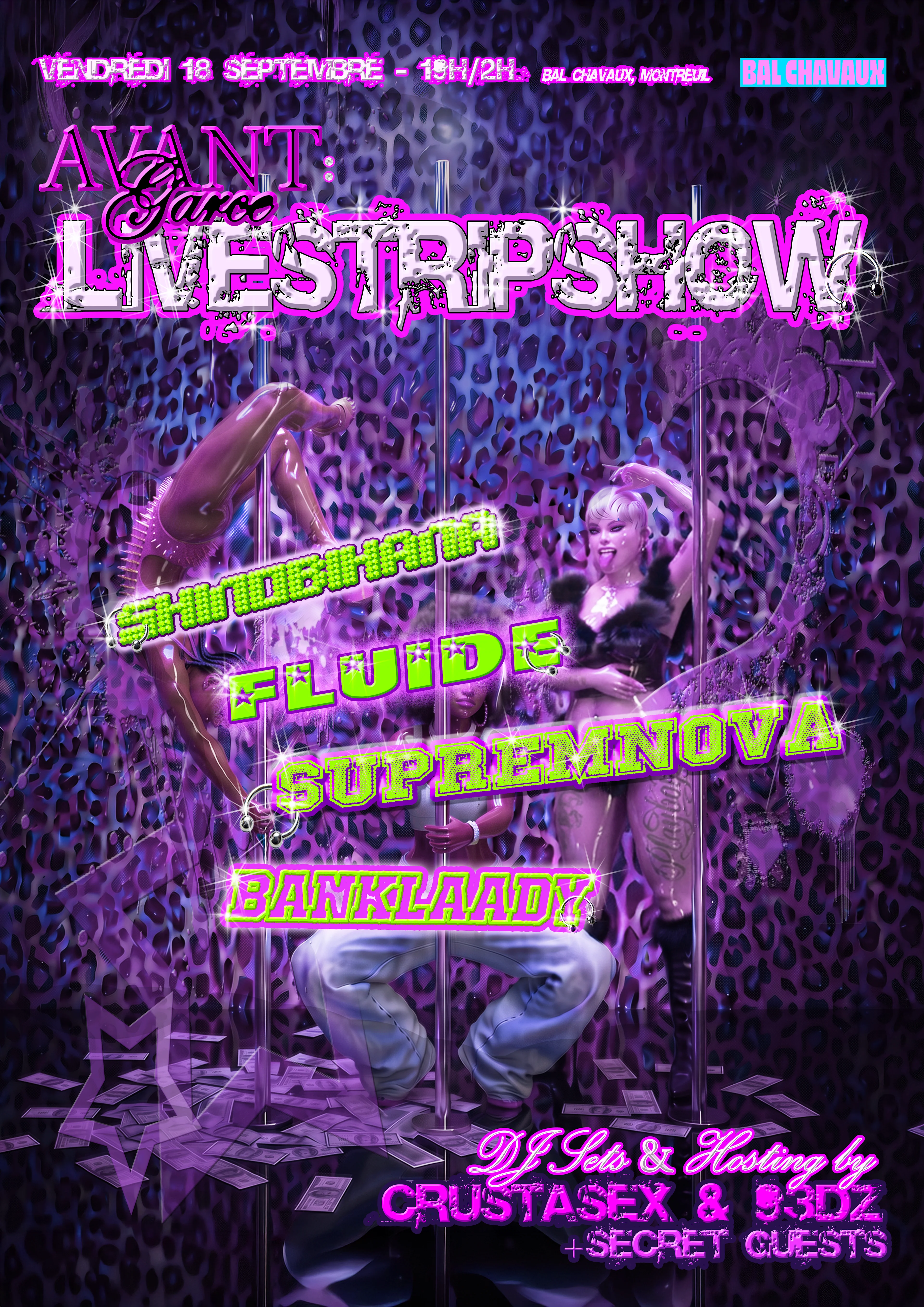 Avant-Garce : Livestripshow