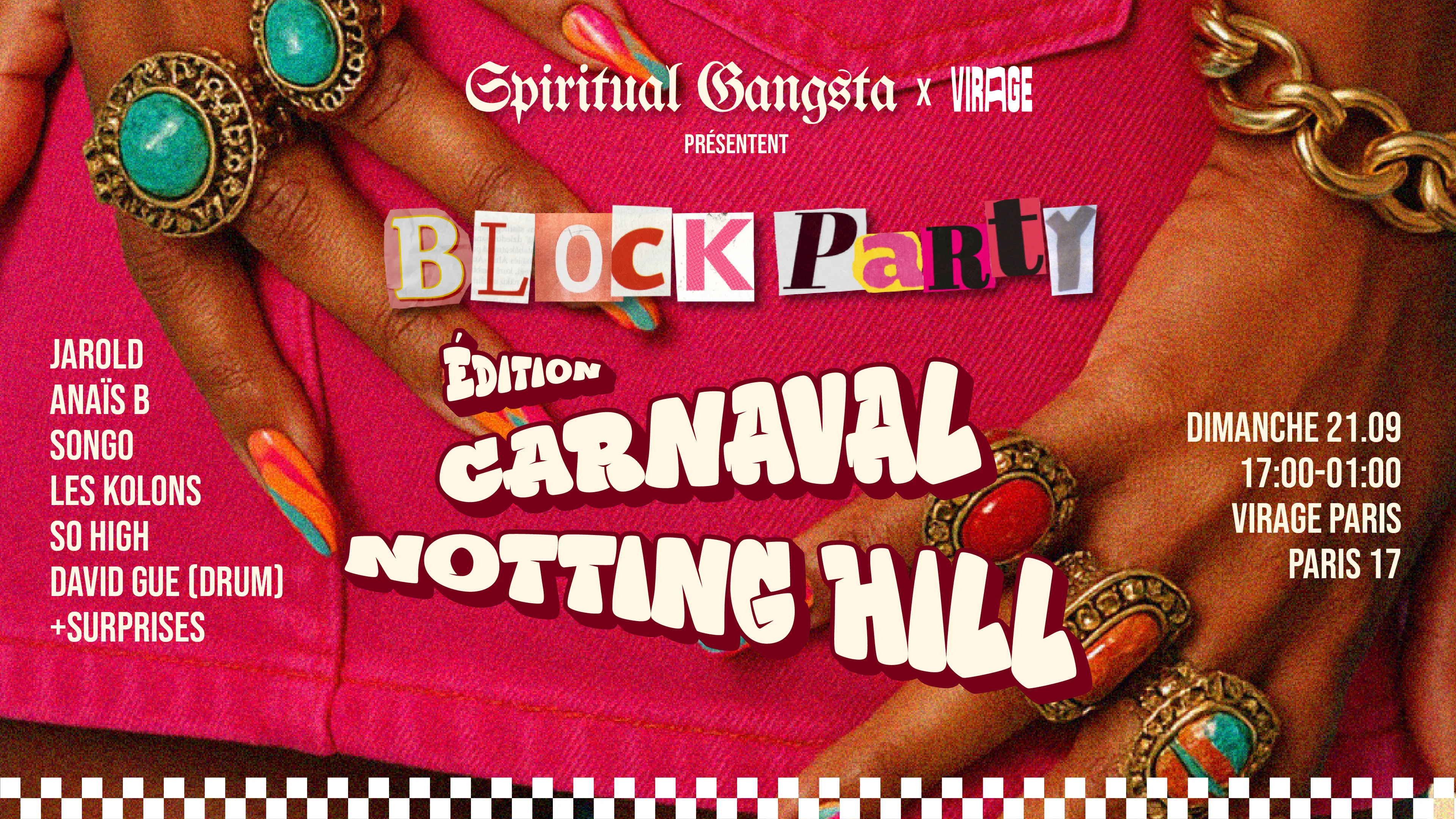 Spiritual Gangsta Block Party Carnaval Notting Hill