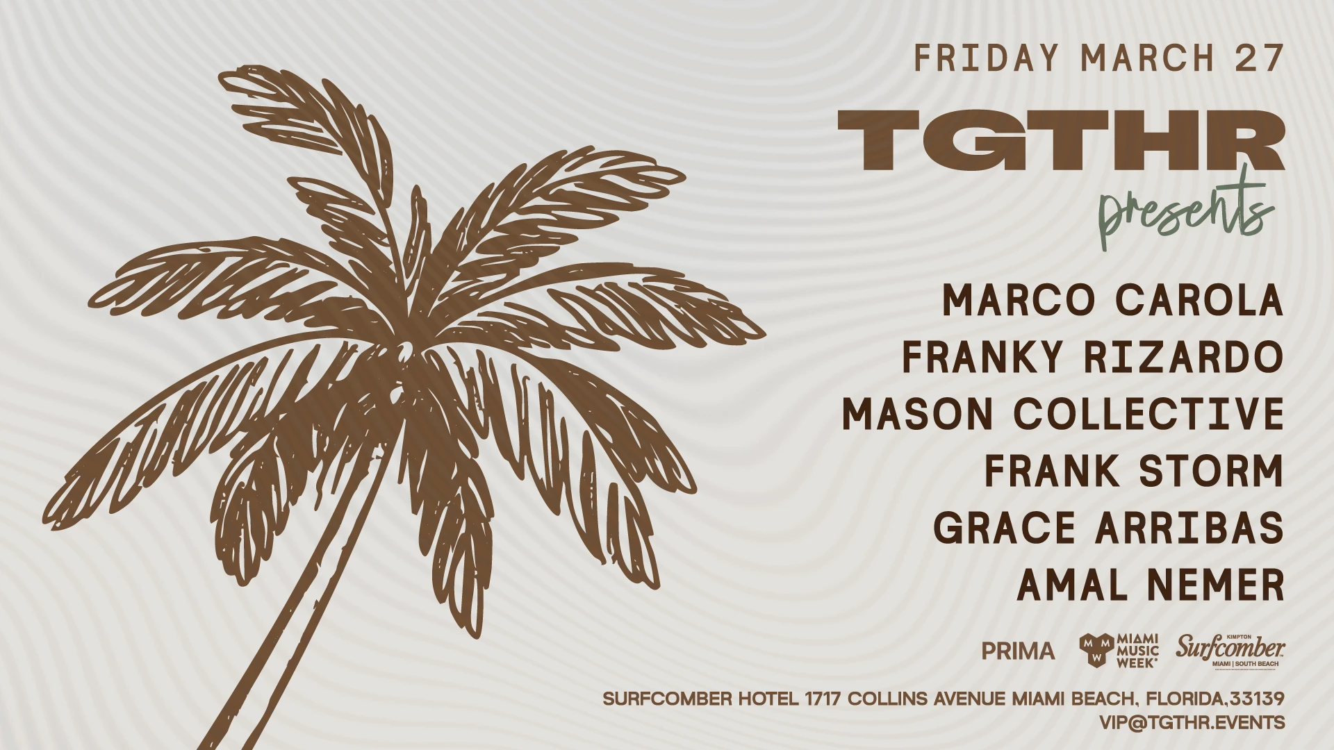 Tgthr Presents Marco Carola & Franky Rizardo