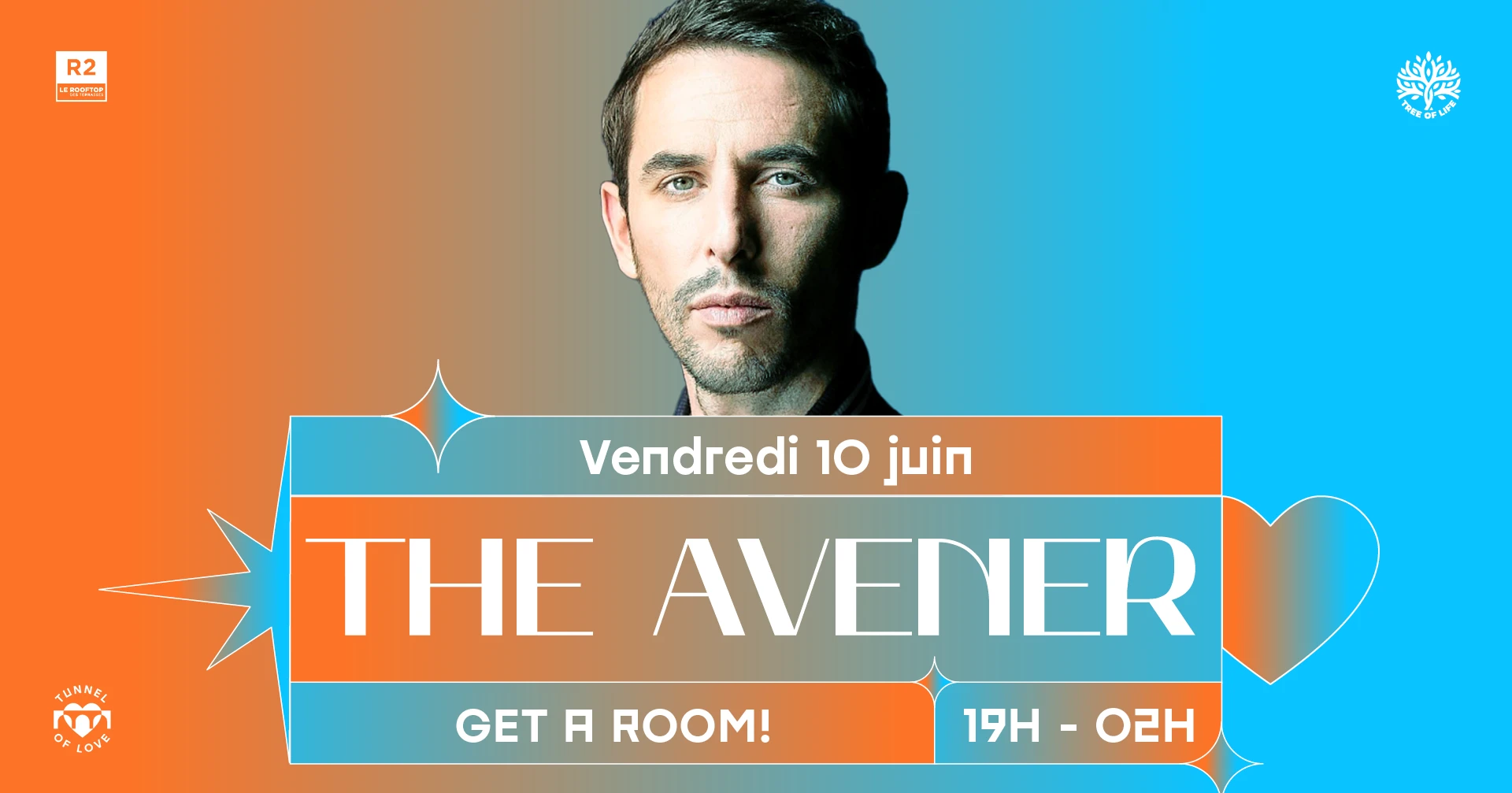 R2 Rooftop X Tunnel Of Love : The Avener, Get A Room!