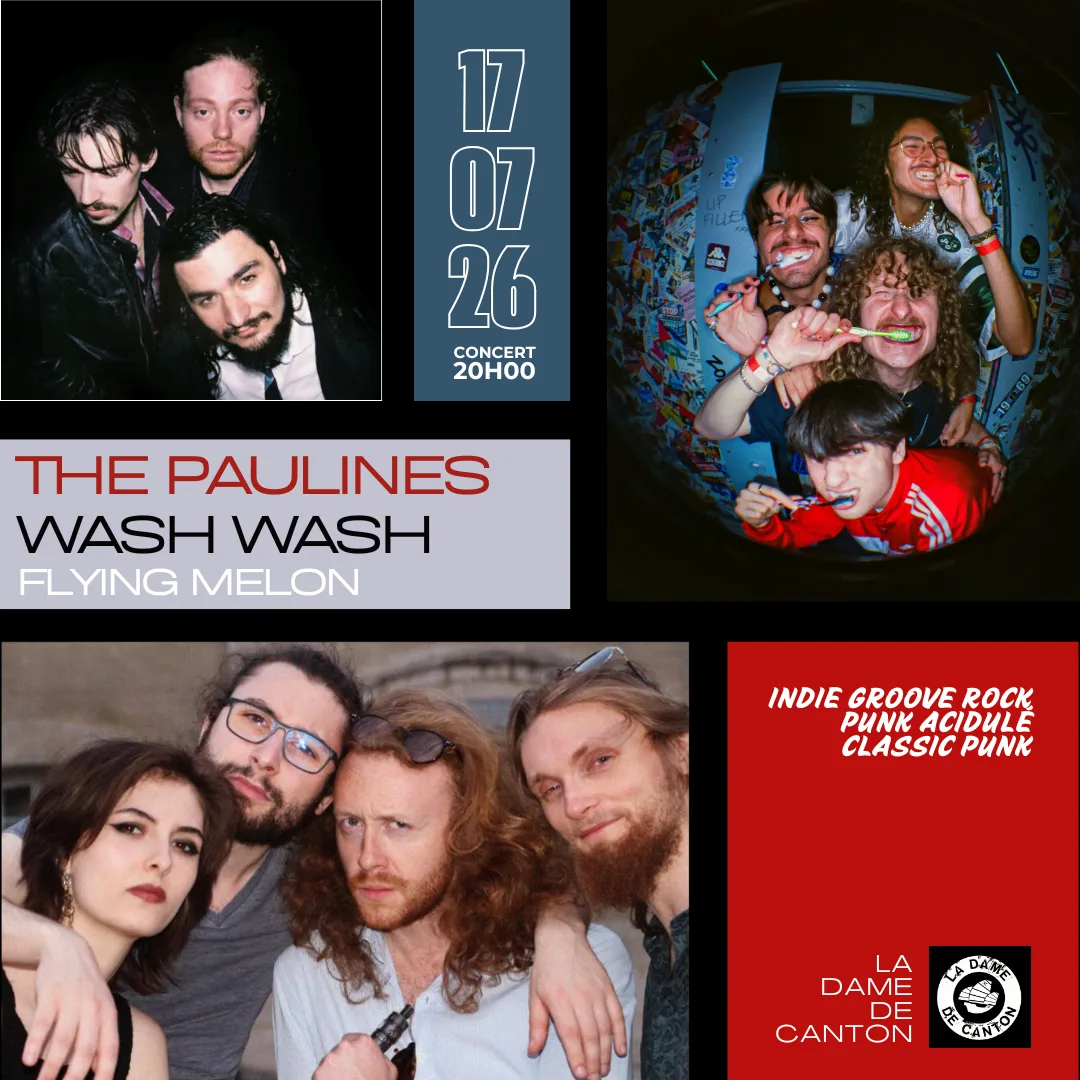 The Paulines X Wash Wash X Flying Melons