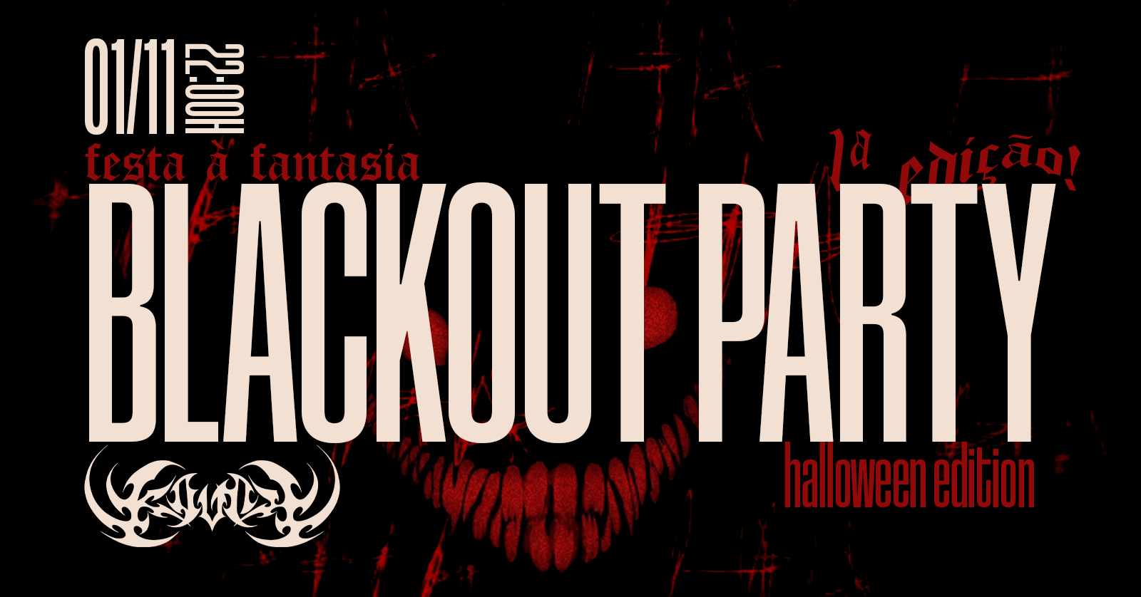 Blackout Party: Halloween Edition {Festa Fantasia} #1