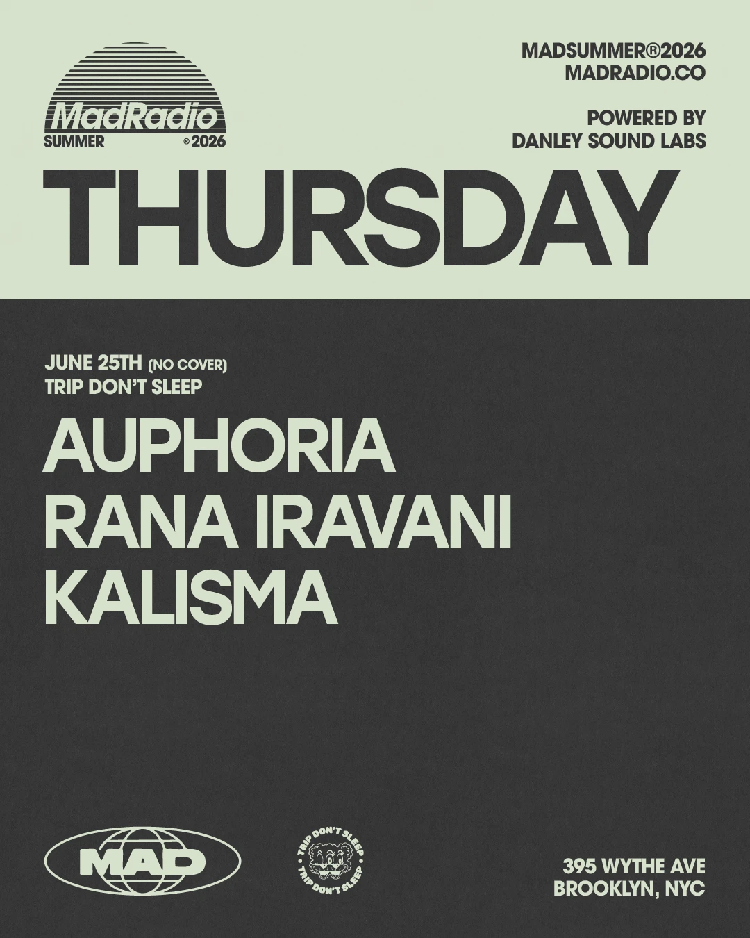 Trip Don't Sleep: Auphoria / Rana Iravani / Kalismã