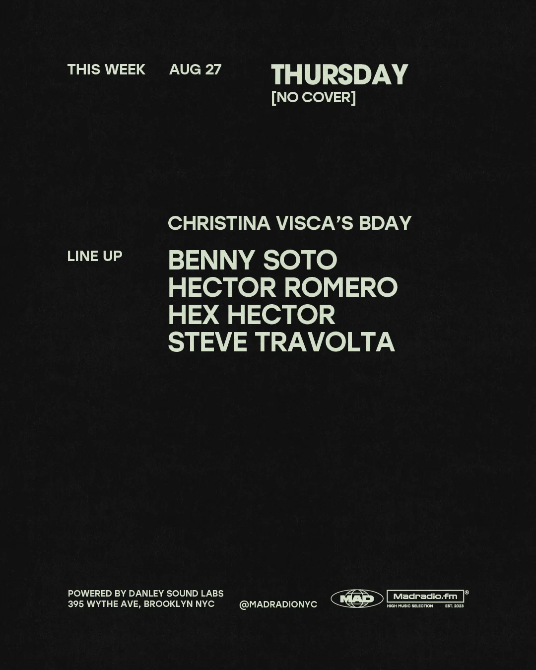 Benny Soto / Hex Hector / Steve Travolta / Hector Romero