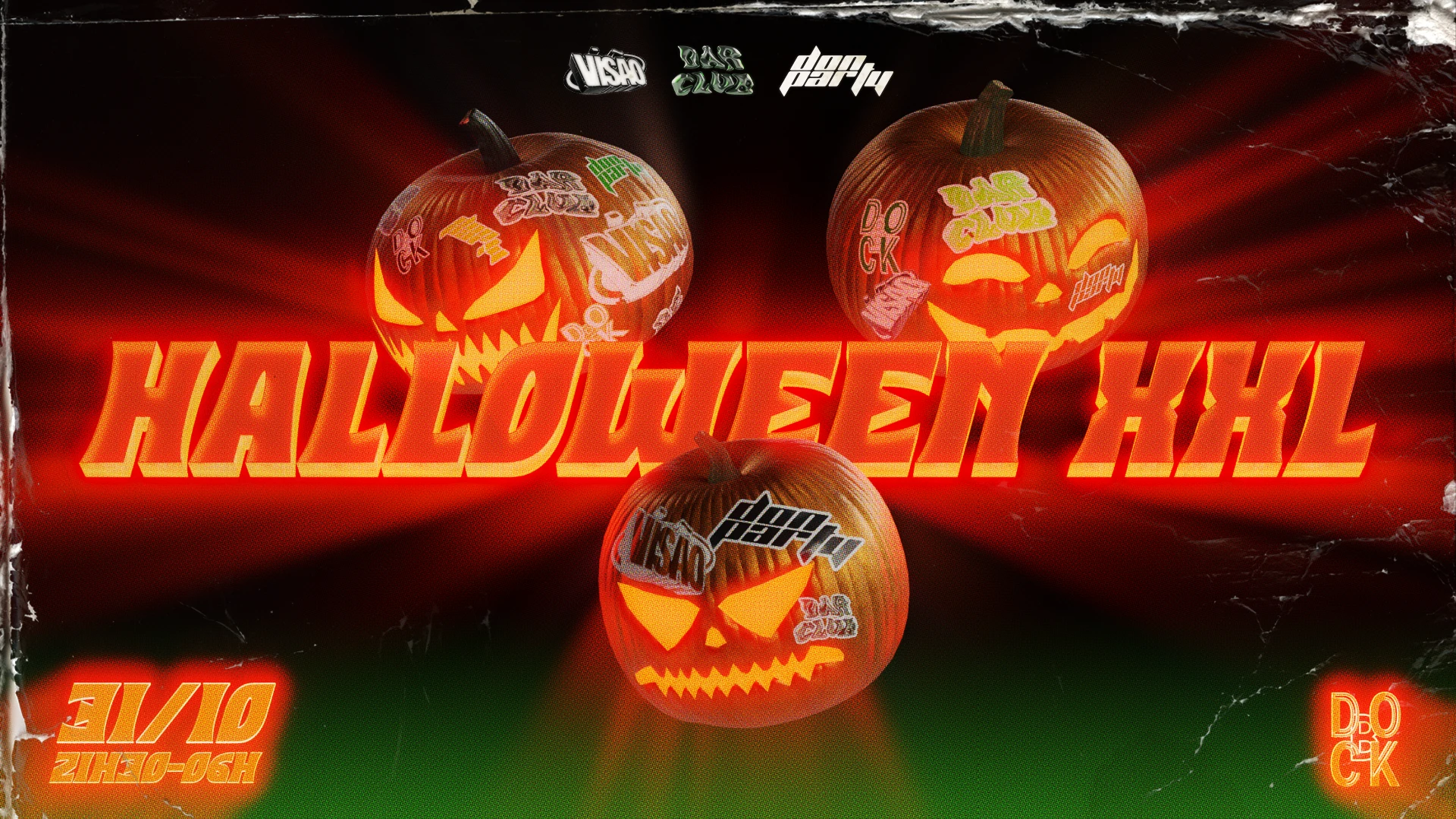 Visão X Don Party X Darclub: Halloween Xxl