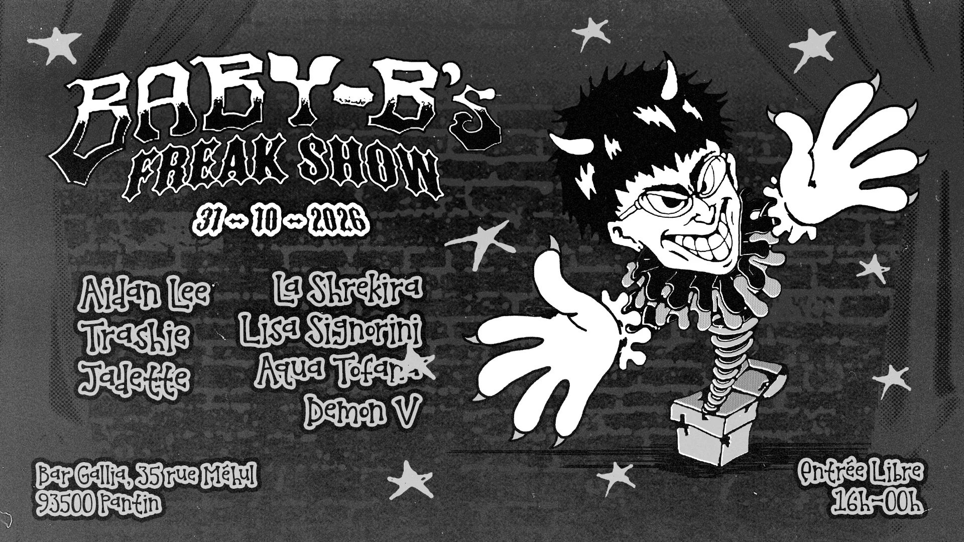 Baby-B's Freak Show