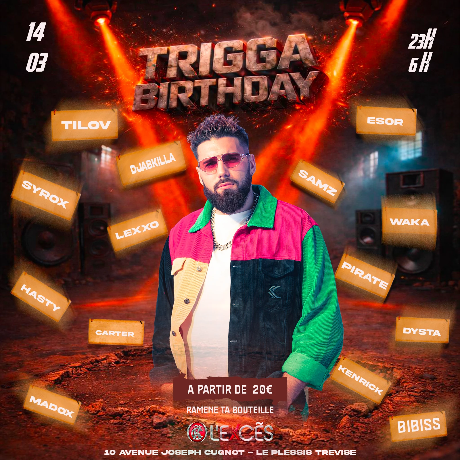 Dj Trigga Birthday - Edition Sound Système - 15ans De Dj