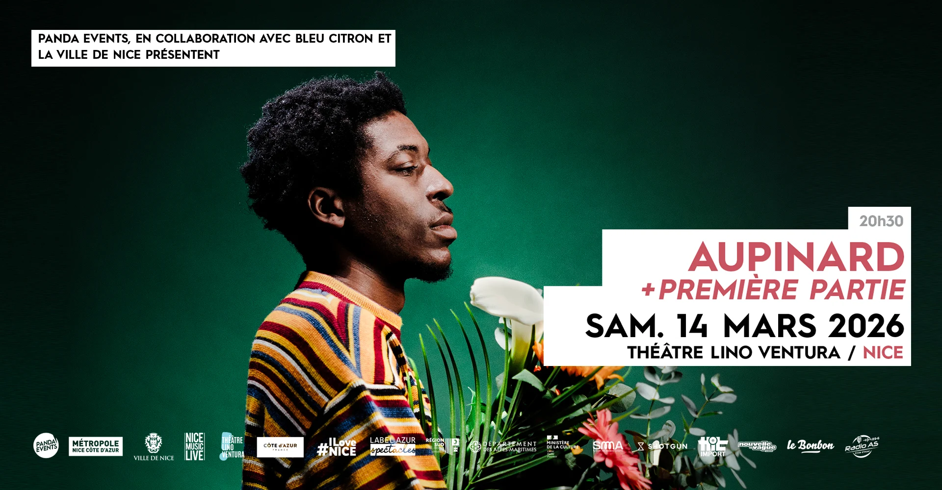 Aupinard - Sam. 14 Mars 2026 @ Nice
