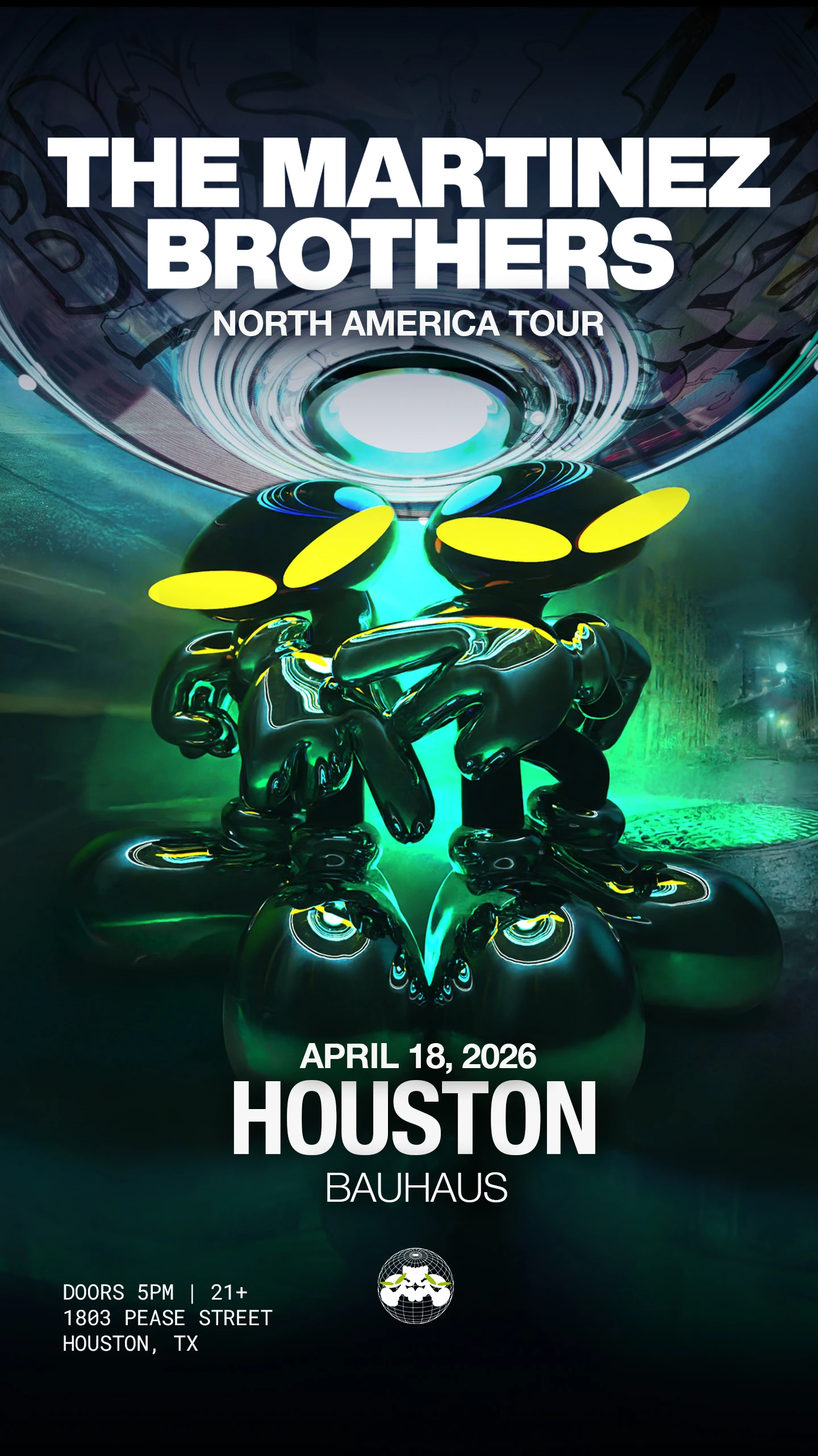 The Martinez Brothers-North America Tour 2026 | Set Time 8pm