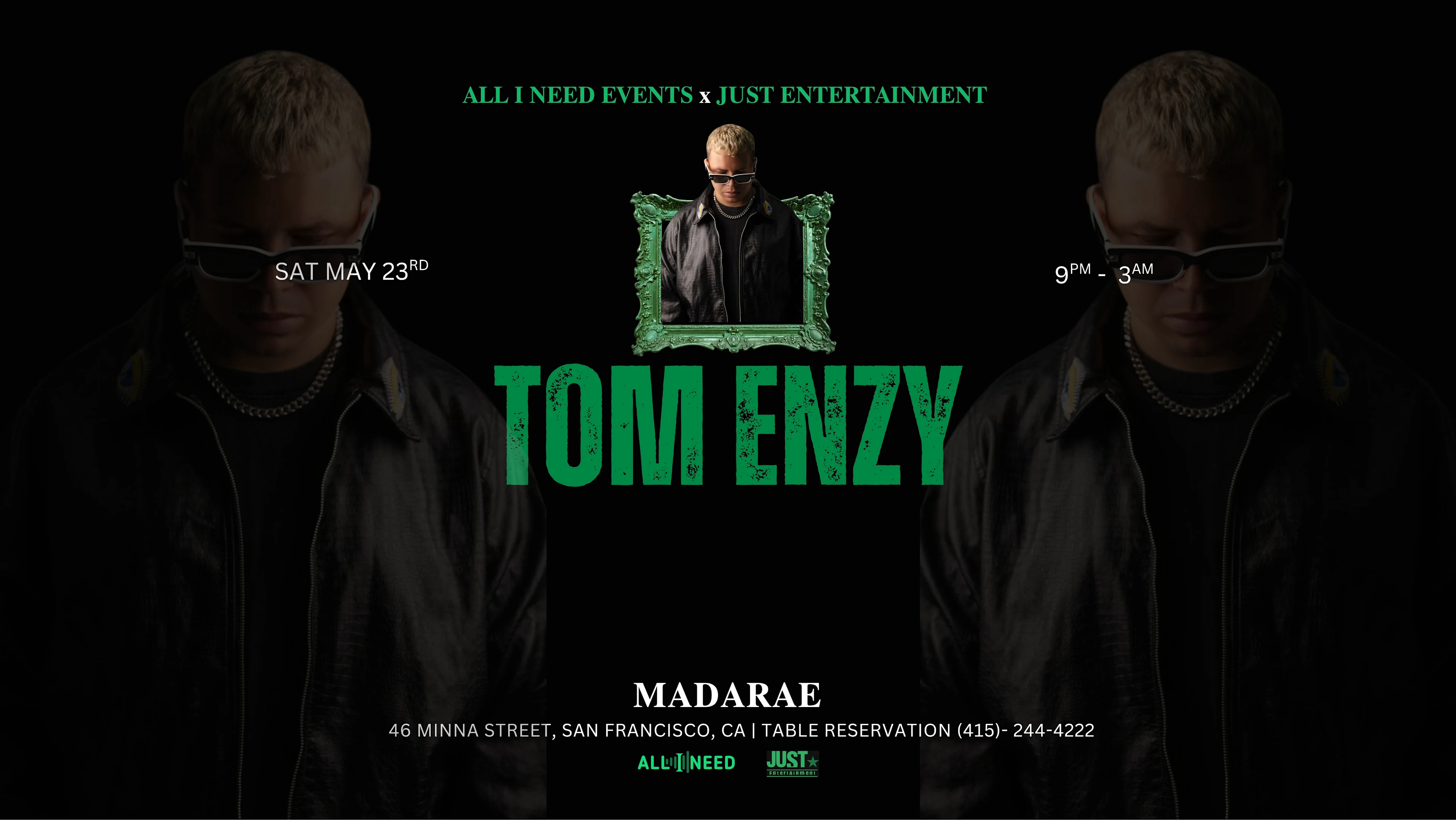 Tom Enzy (Afro House & Latin House ) At Madarae
