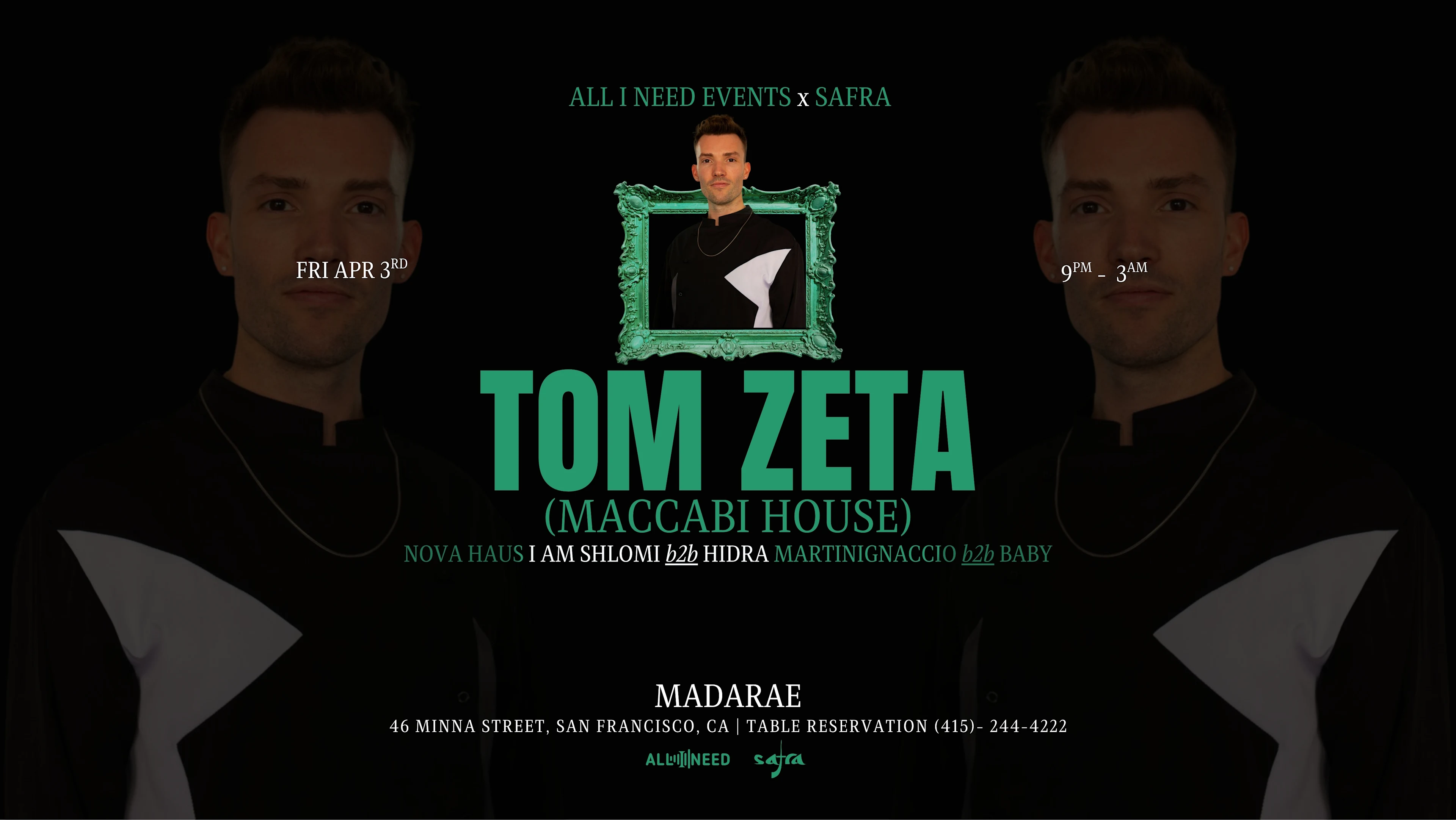 Tom Zeta (Maccabi House) At Madarae