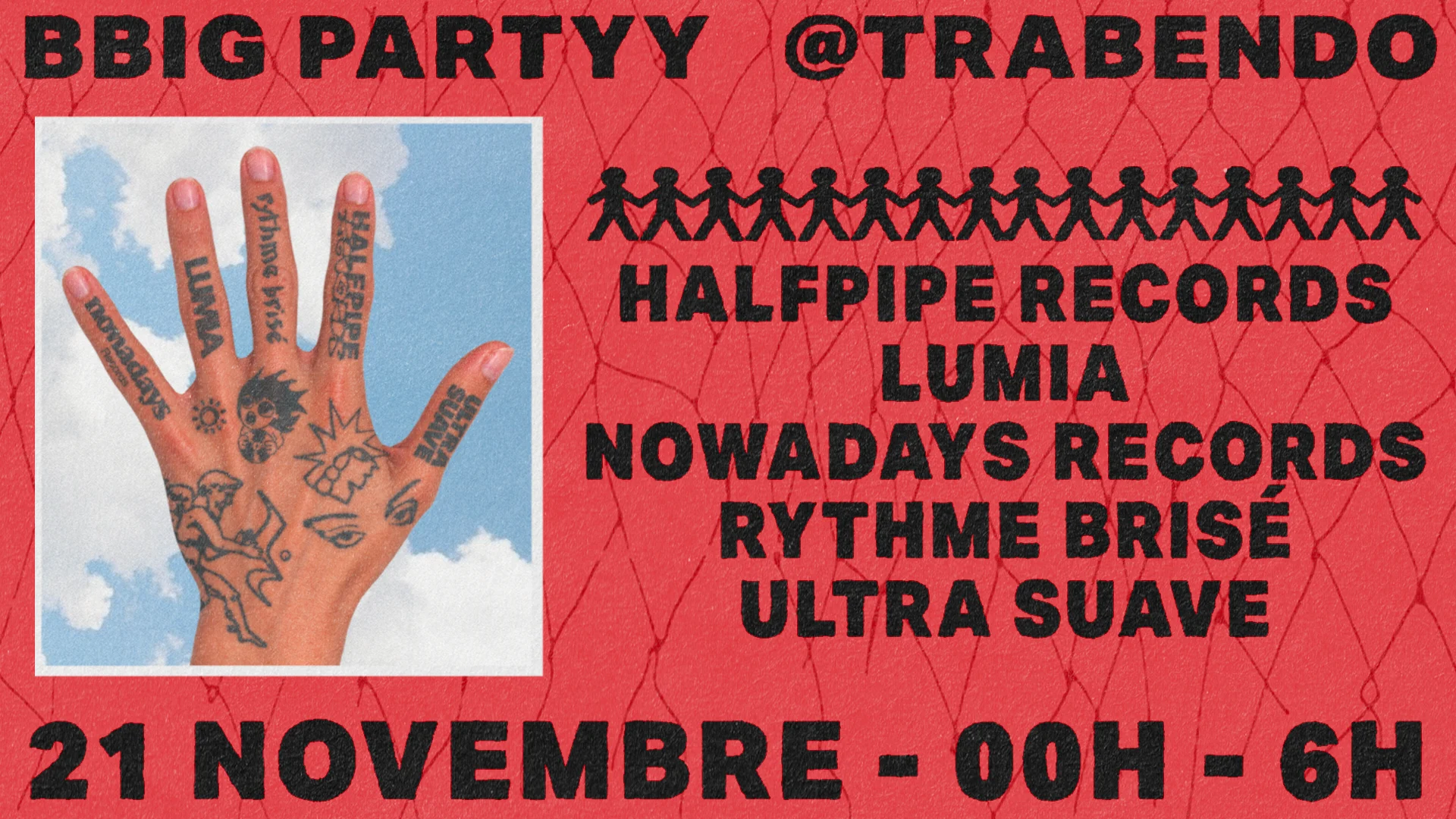 Halfpipe Records, Lumia, Nowadays, Rythme Brisé, Ultra Suave