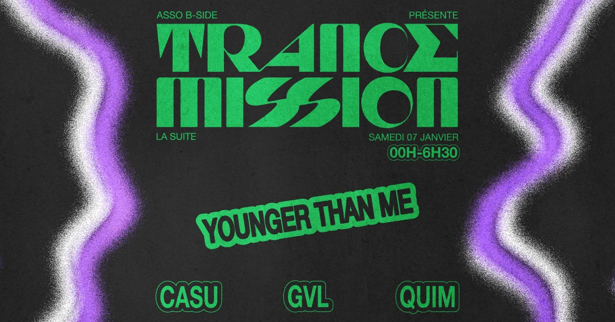 Trance Mission #2 W/ Younger Than Me (90’S Wax / Tusk Wax)