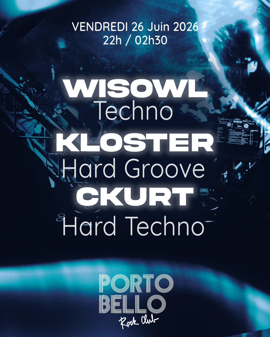 Les Vagues Electro @ Portobello #Caen