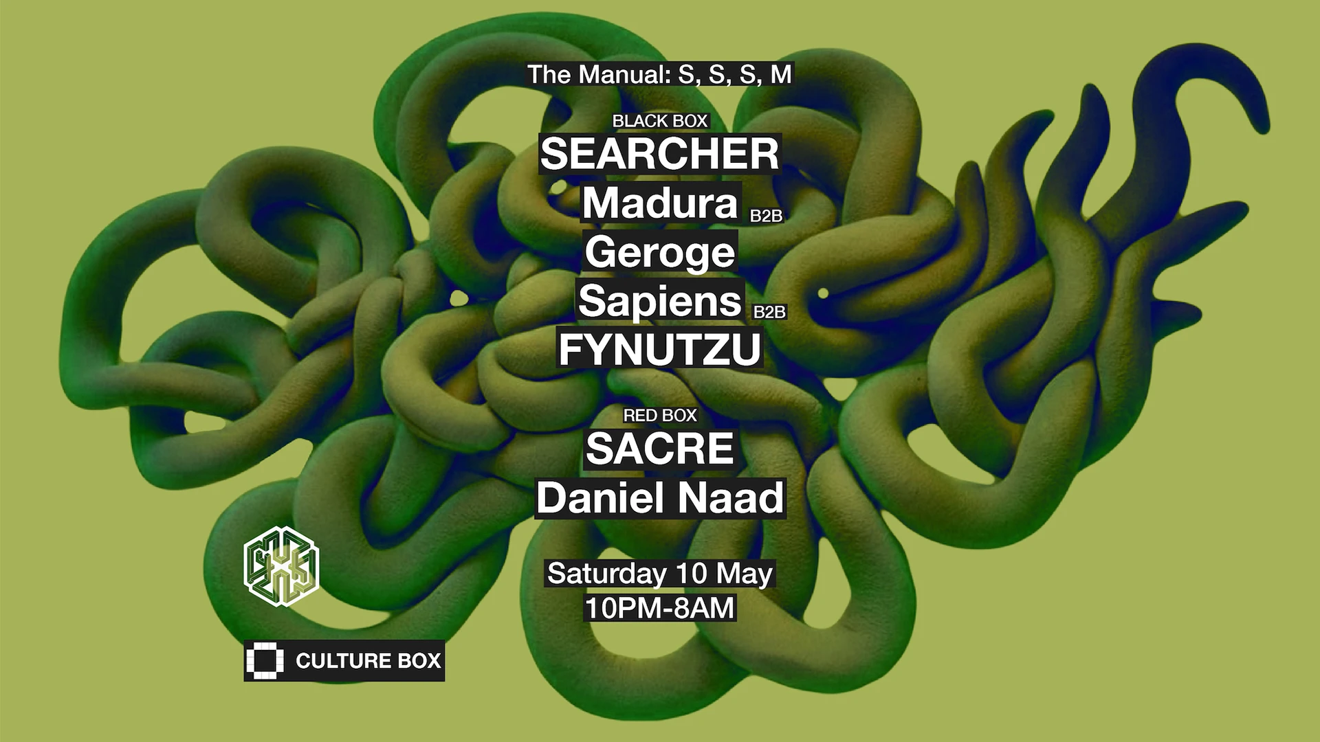 Mdk X Culture Box | The Manual: S, S, S, M
