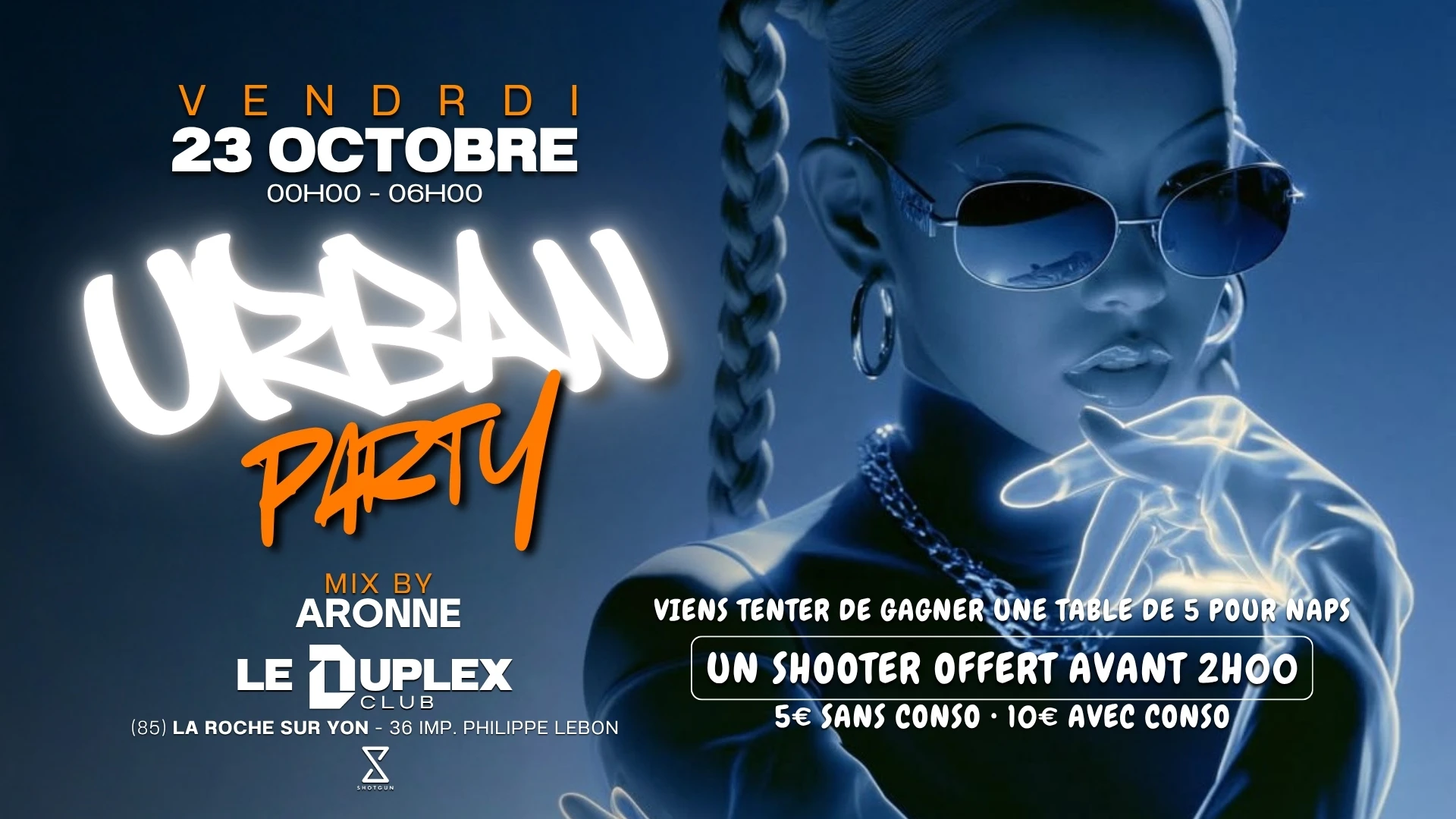 Ven 23 Oct - Urban Party