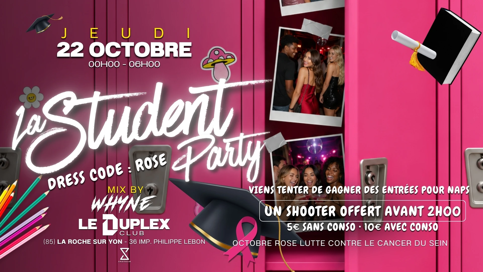 Jeu 22 Oct - La Student Party