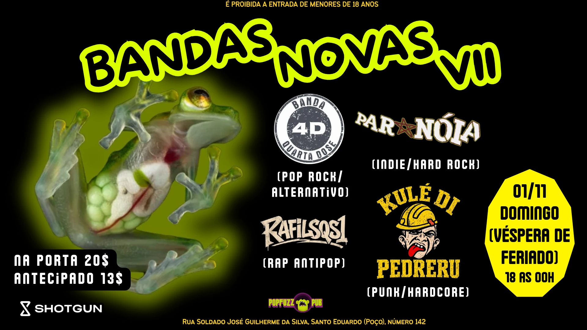 Bandas Novas: Quarta Dose Kulé DI Pedreru Paranóia Rafilsqs1