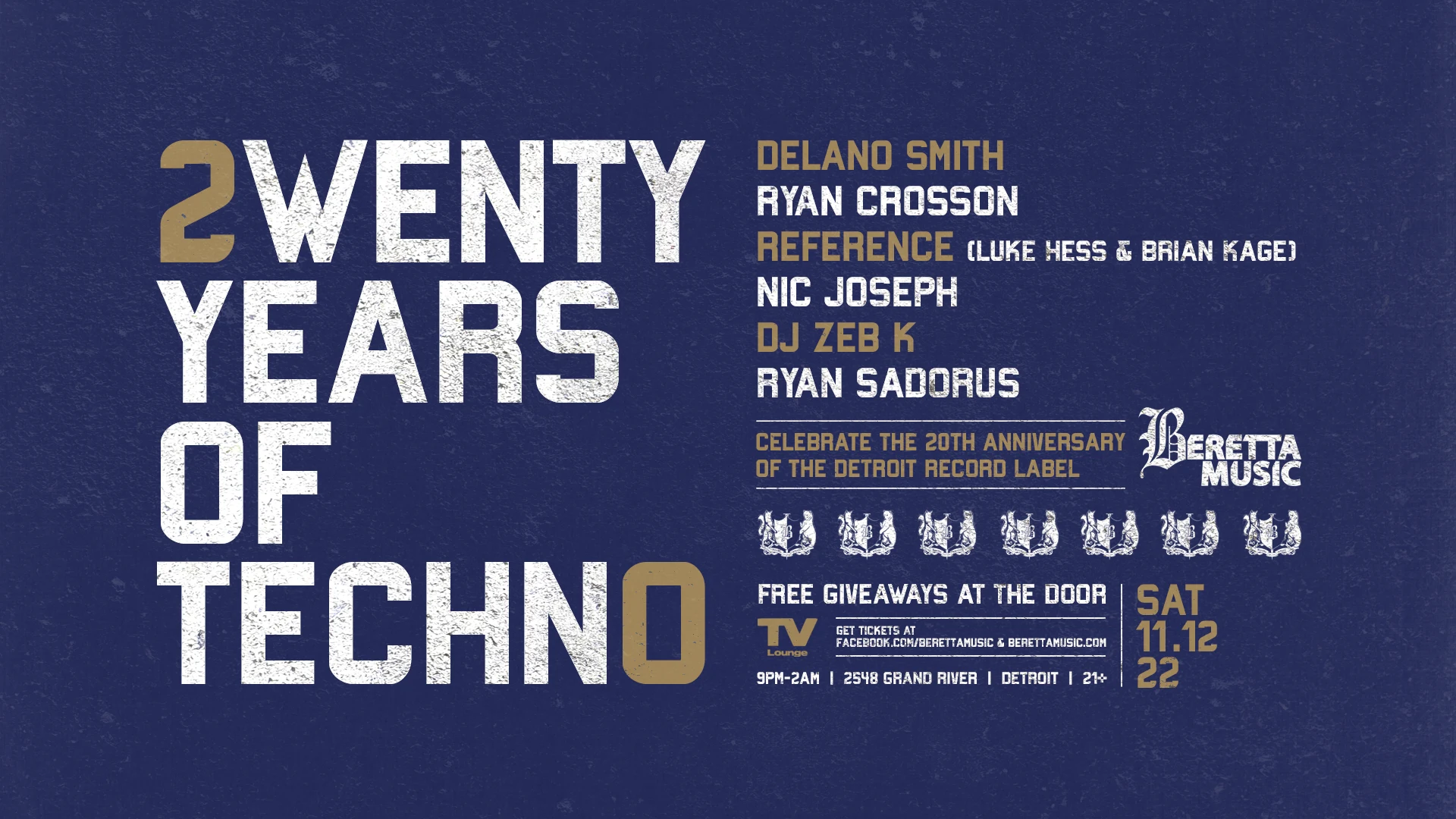 Berettamusic - Twenty Years Of Techno