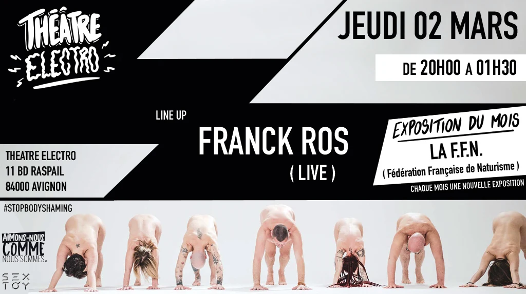 Théâtre Electro Acte XIX W/ Franck Ros