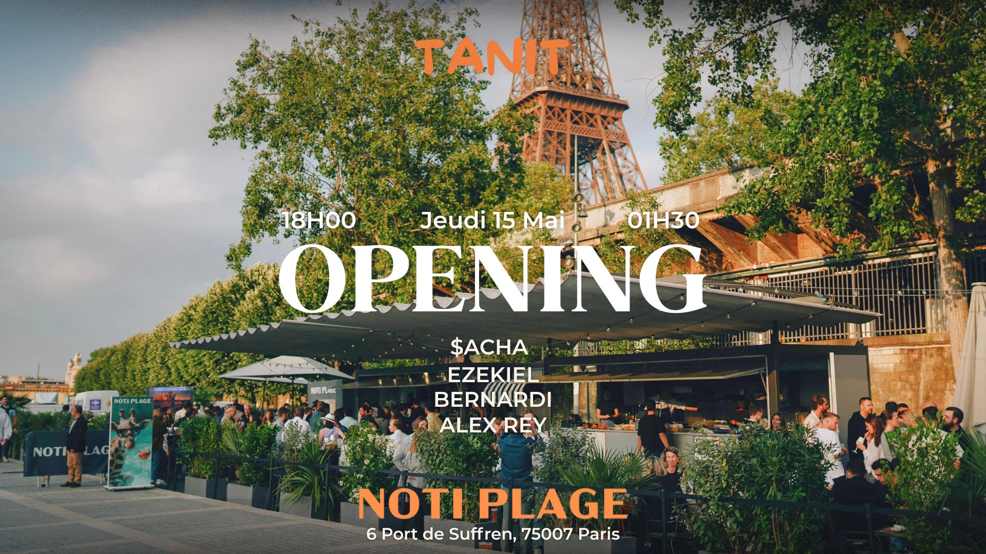 Noti Plage X Tanit : Opening [Free Entry]