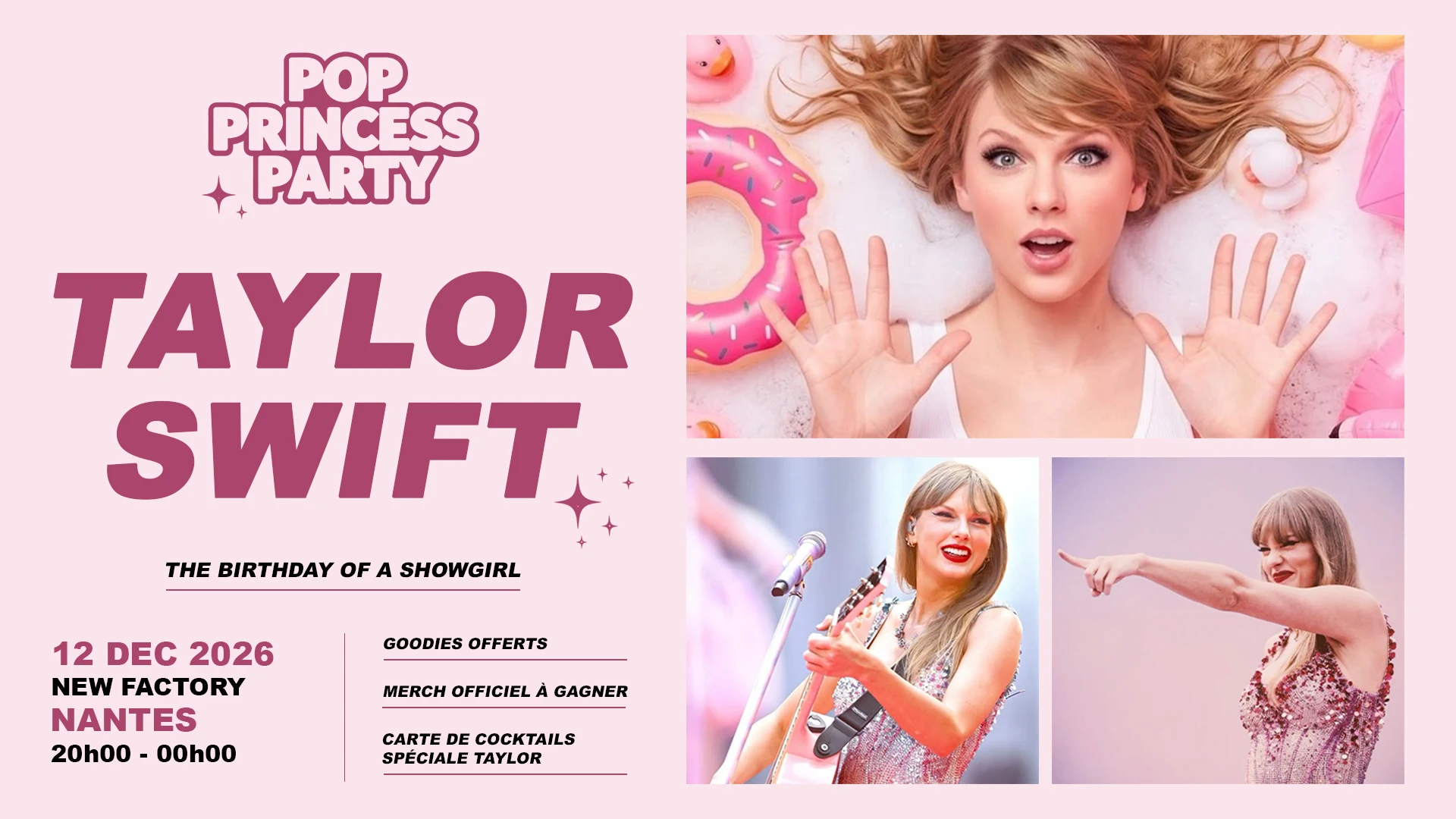 Pop Princess Party - Taylor's Birthday Party - Nantes