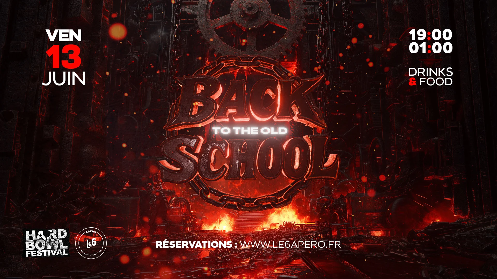 Back To The Old School - Hard Bowl X Le 6 ApΓ©ro