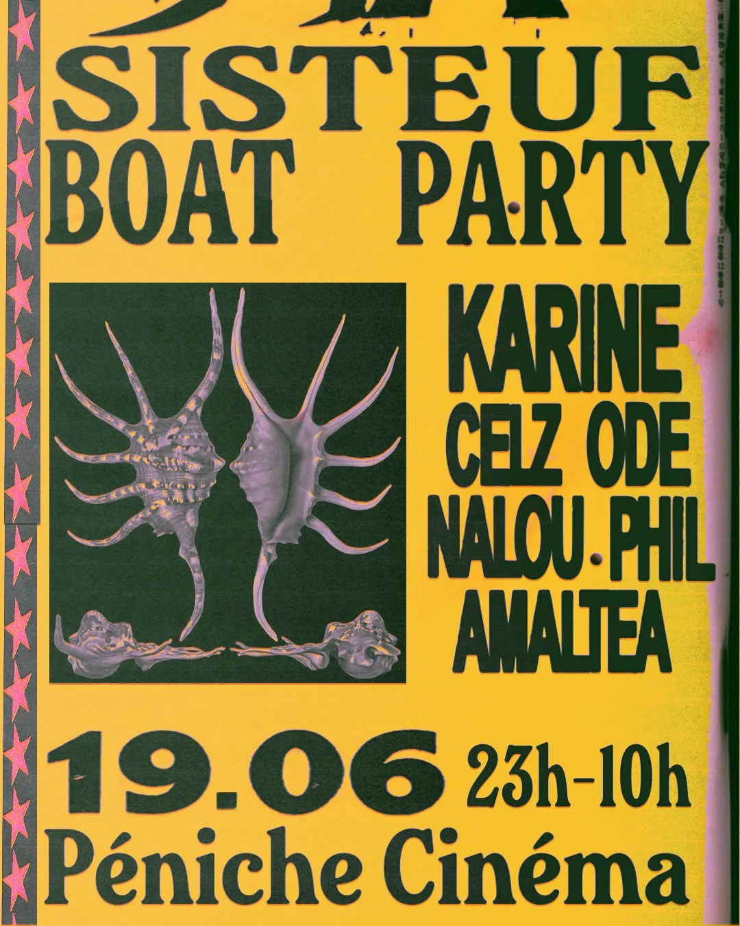 Sisteuf Boat Party