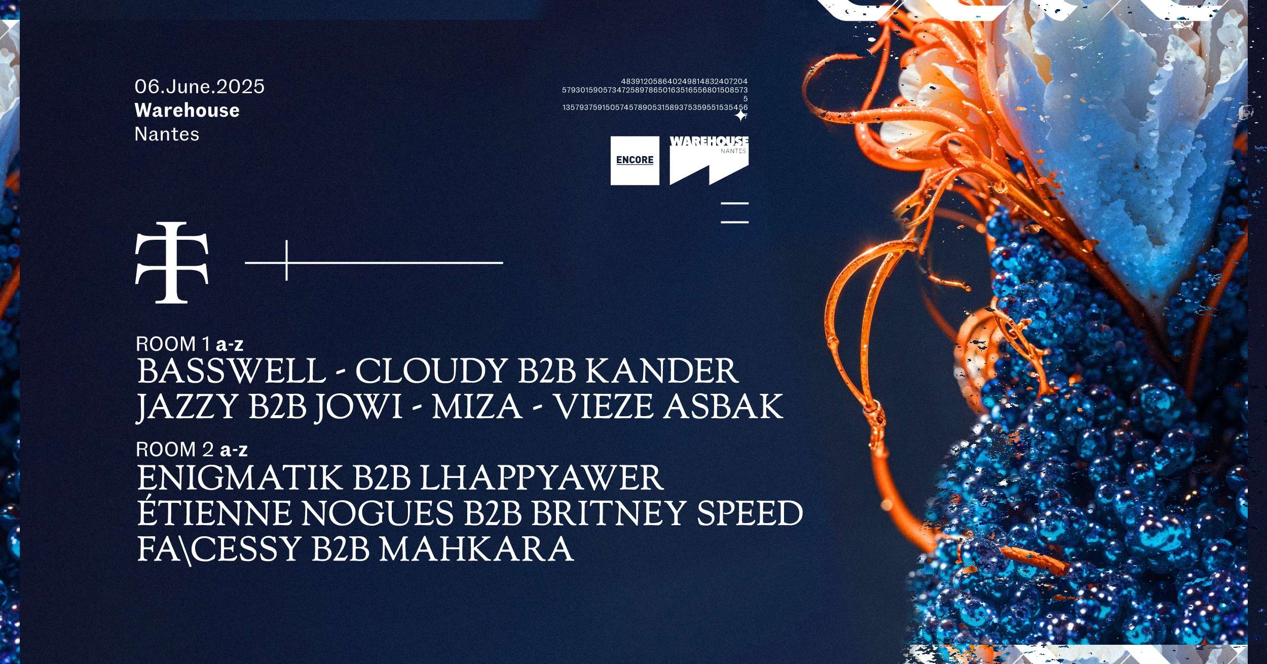 Teletech Nantes W/ Cloudy, Basswell, Kander & More