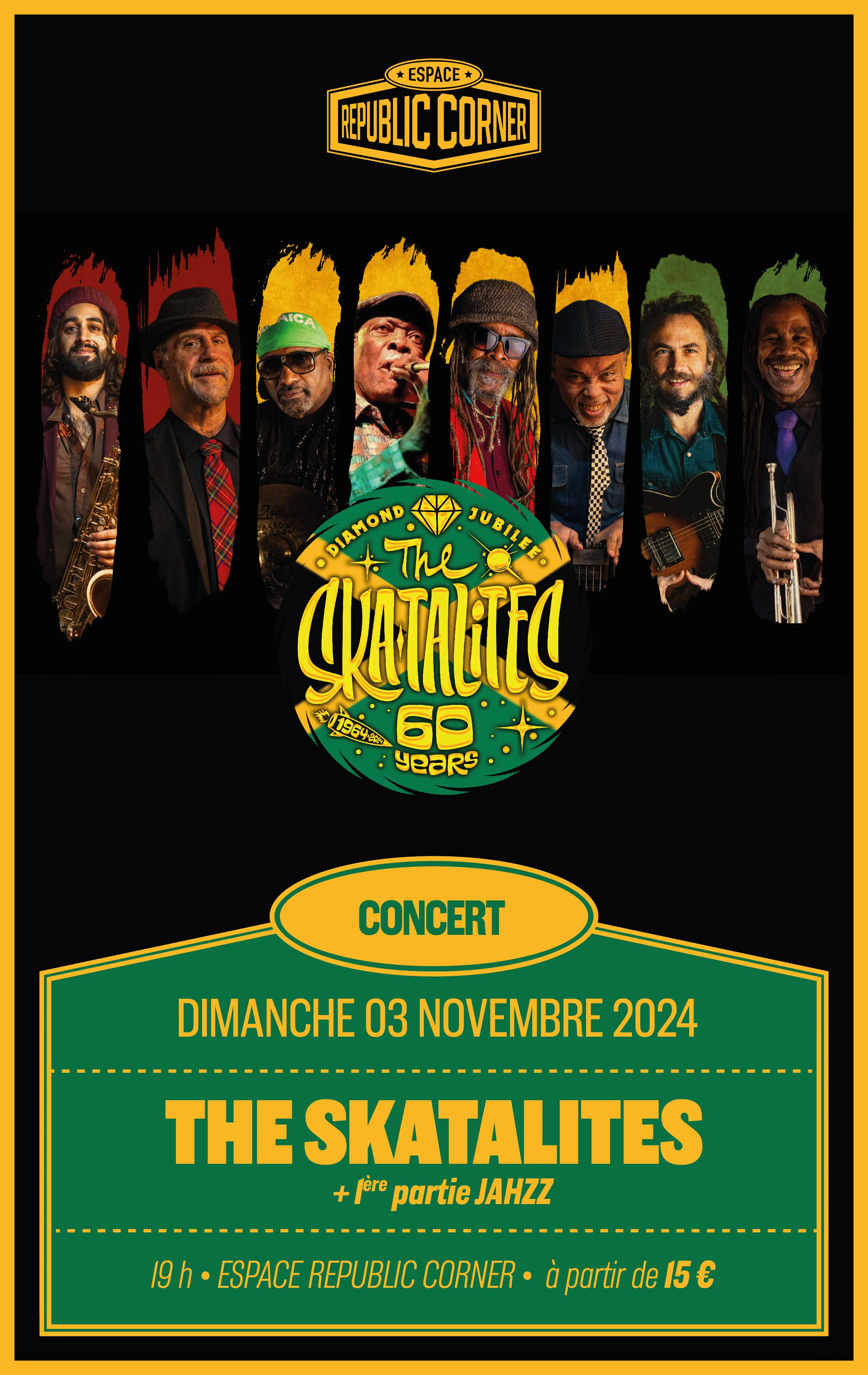 The Skatalites - 60ème Anniversaire En Concert Au Rc