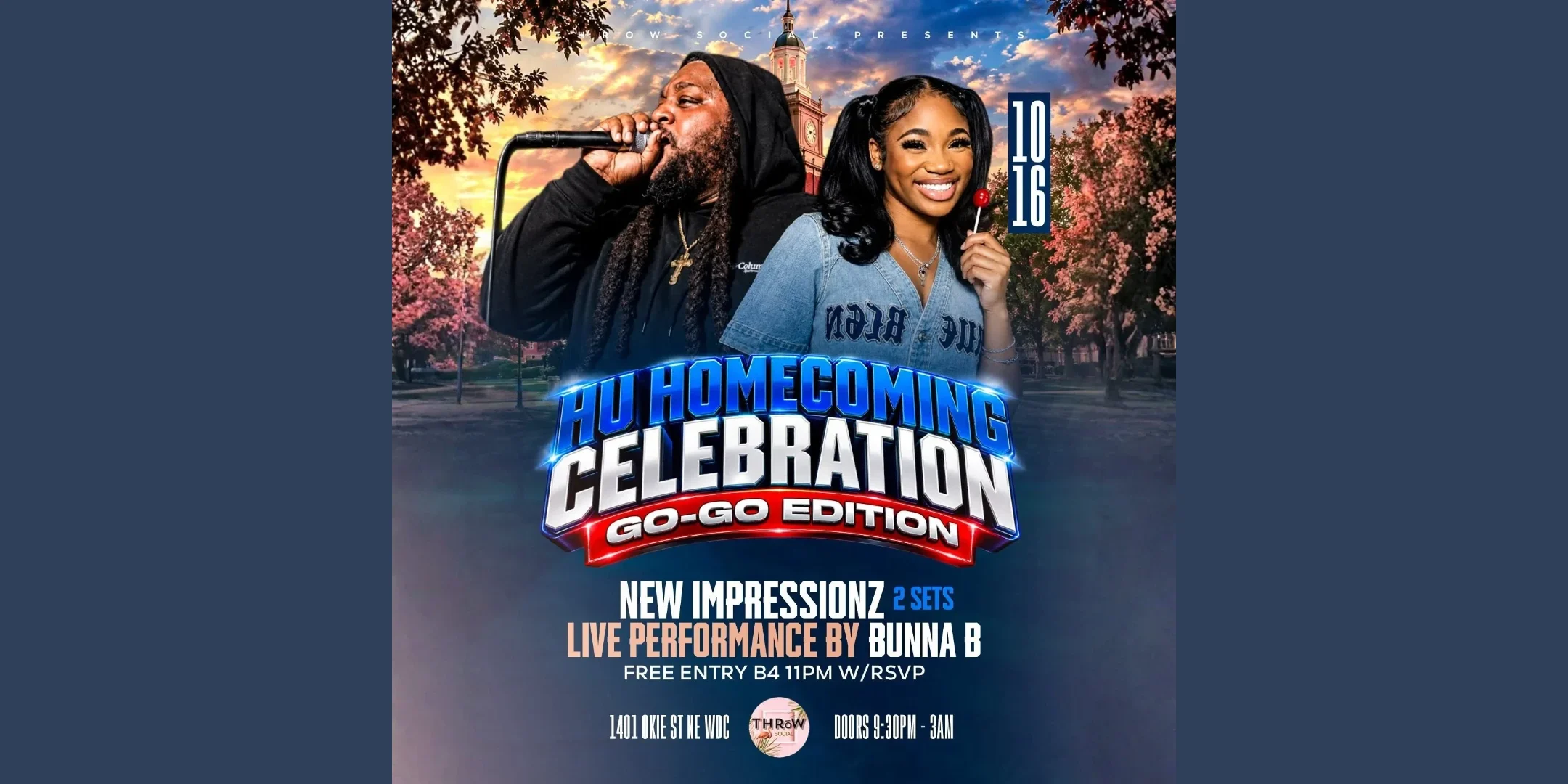 Hu Homecoming Celebration – Go-Go Edition