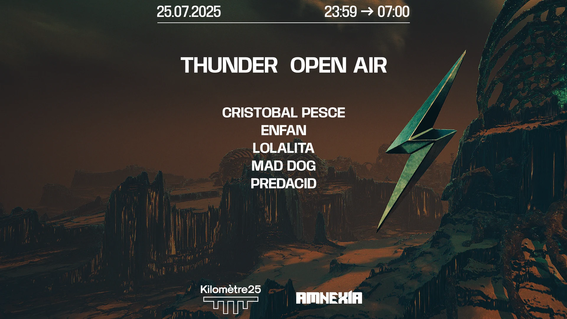 Thunder : Mad Dog, Cristobal Pesce, Enfan, Predacid