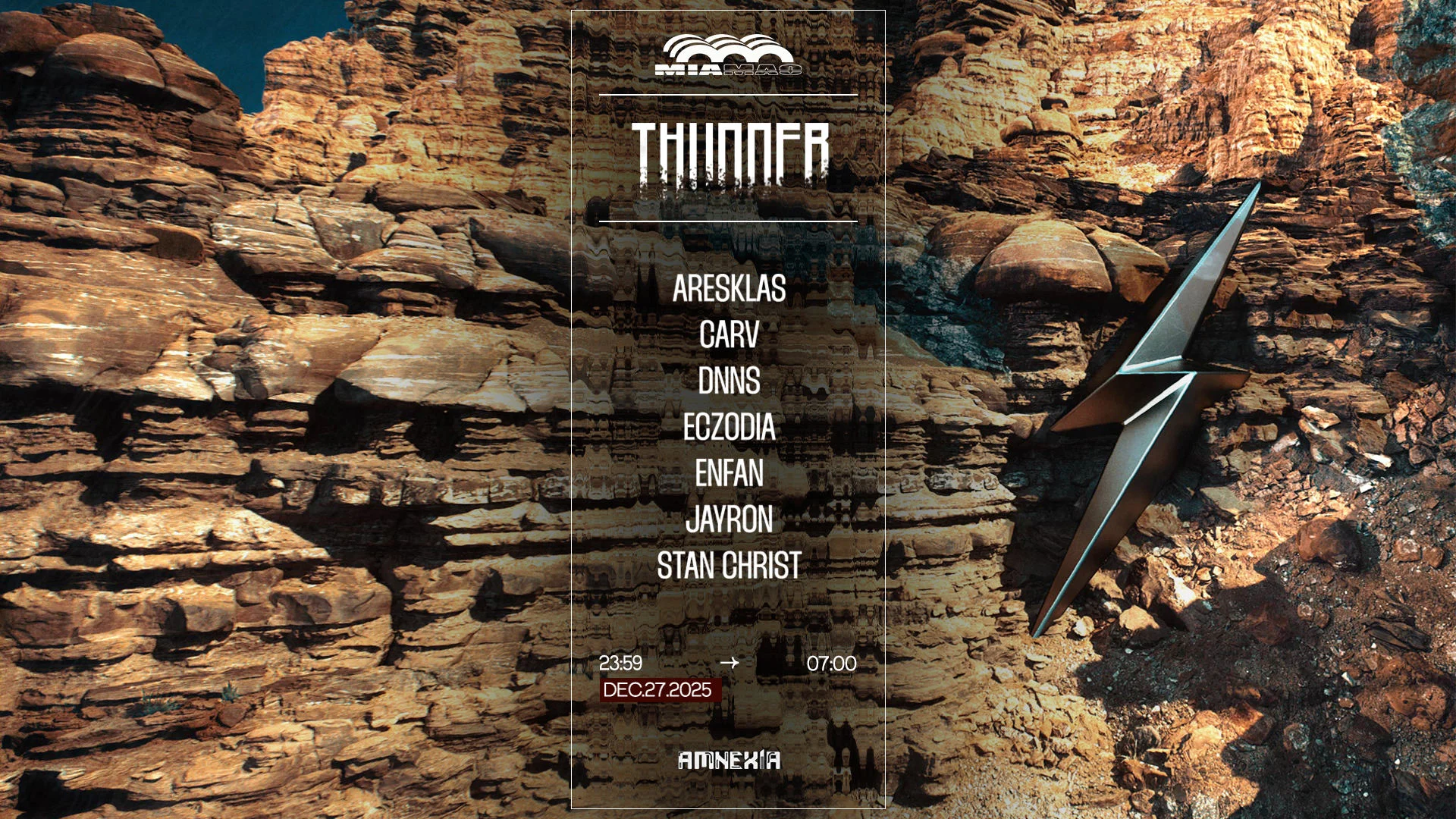 Thunder : Carv, Eczodia, Stan Christ, Enfan, Dnns, Aresklas
