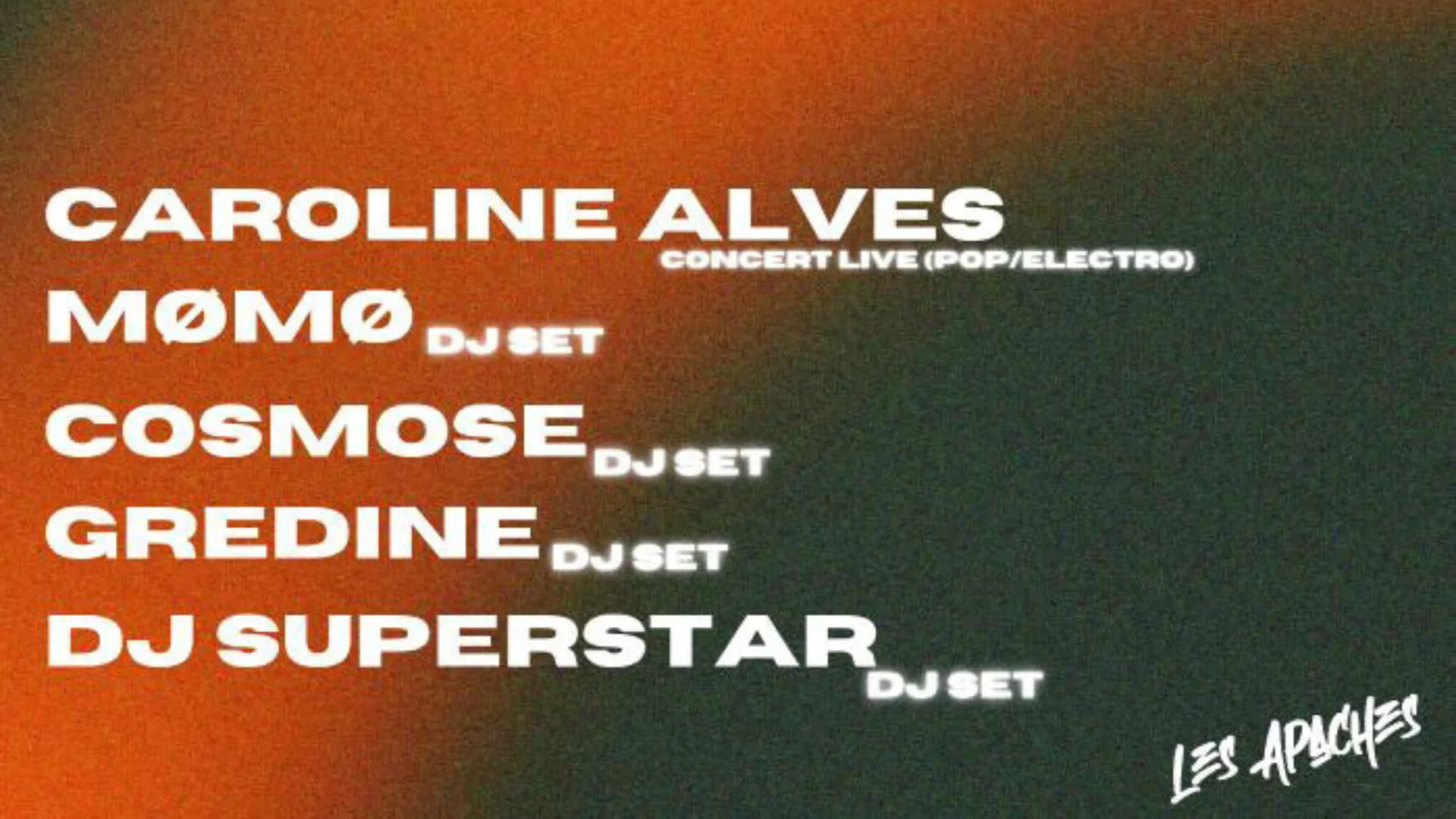 Caroline Alves Live Et Friends Dj Sets