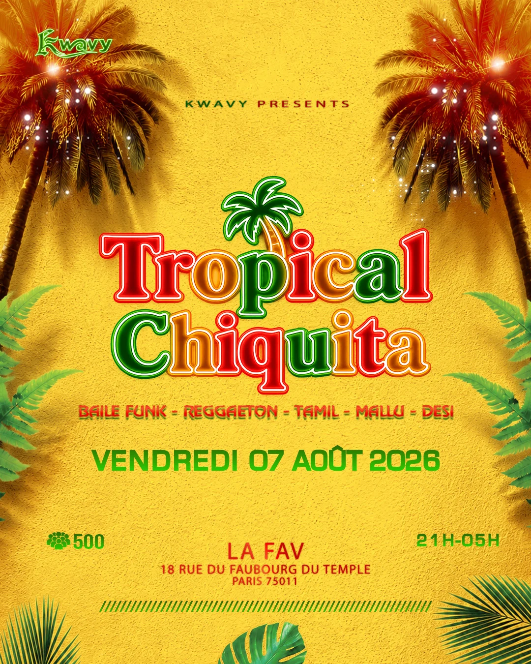 Tropical Chiquita |       K-Wavy Paris