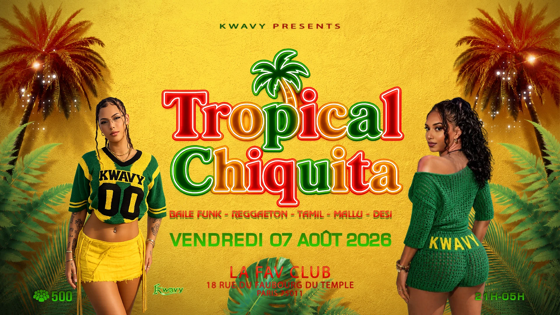 Tropical Chiquita |       K-Wavy Paris