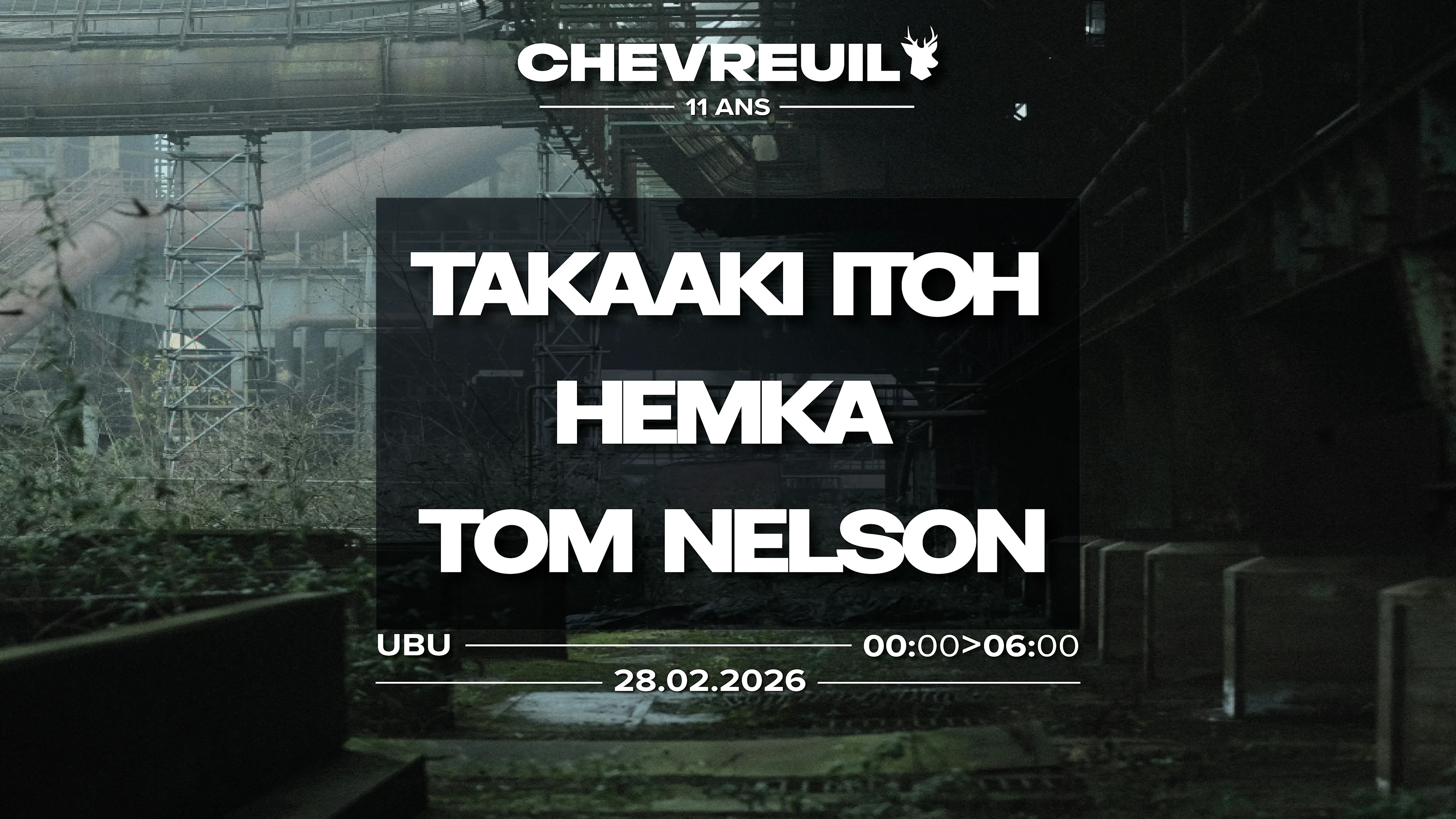Chevreuil 11 Ans • Takaaki Itoh, Hemka, Tom Nelson