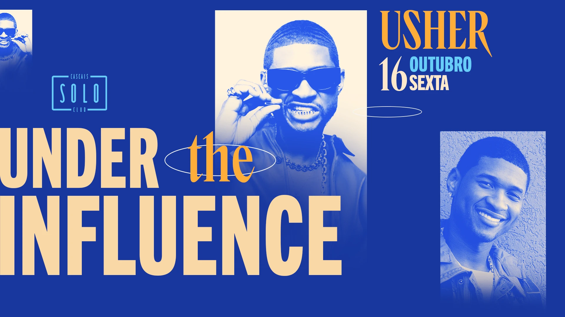 16 Outubro Sexta - Under The Influence - Usher Tribute