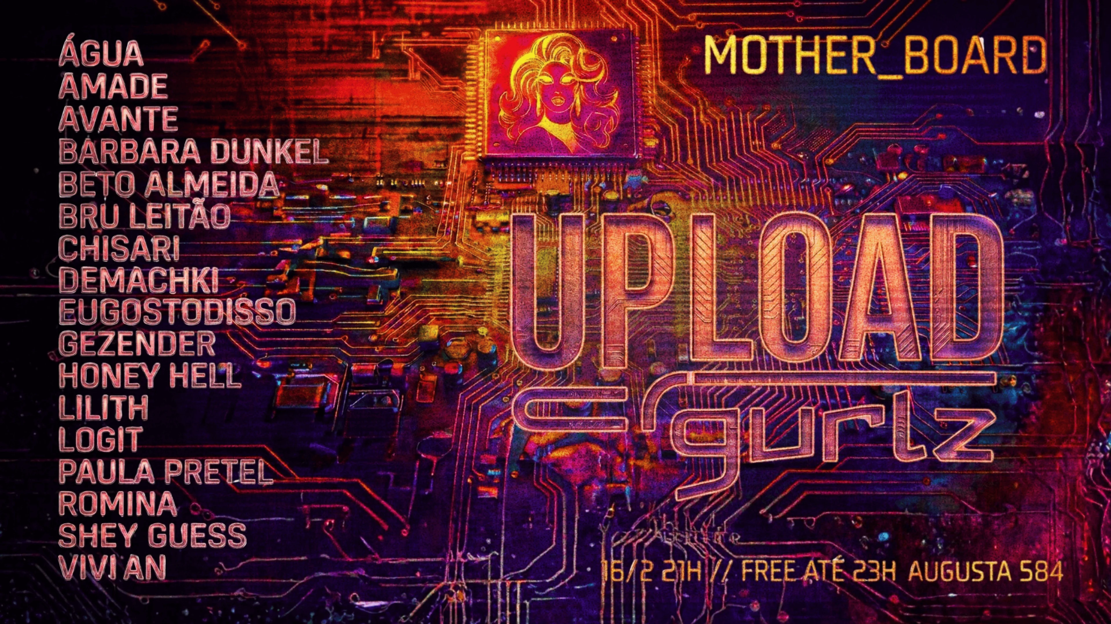 Upload & Guuurlz: Mother_Board / Duas Pistas / Free Até 23h