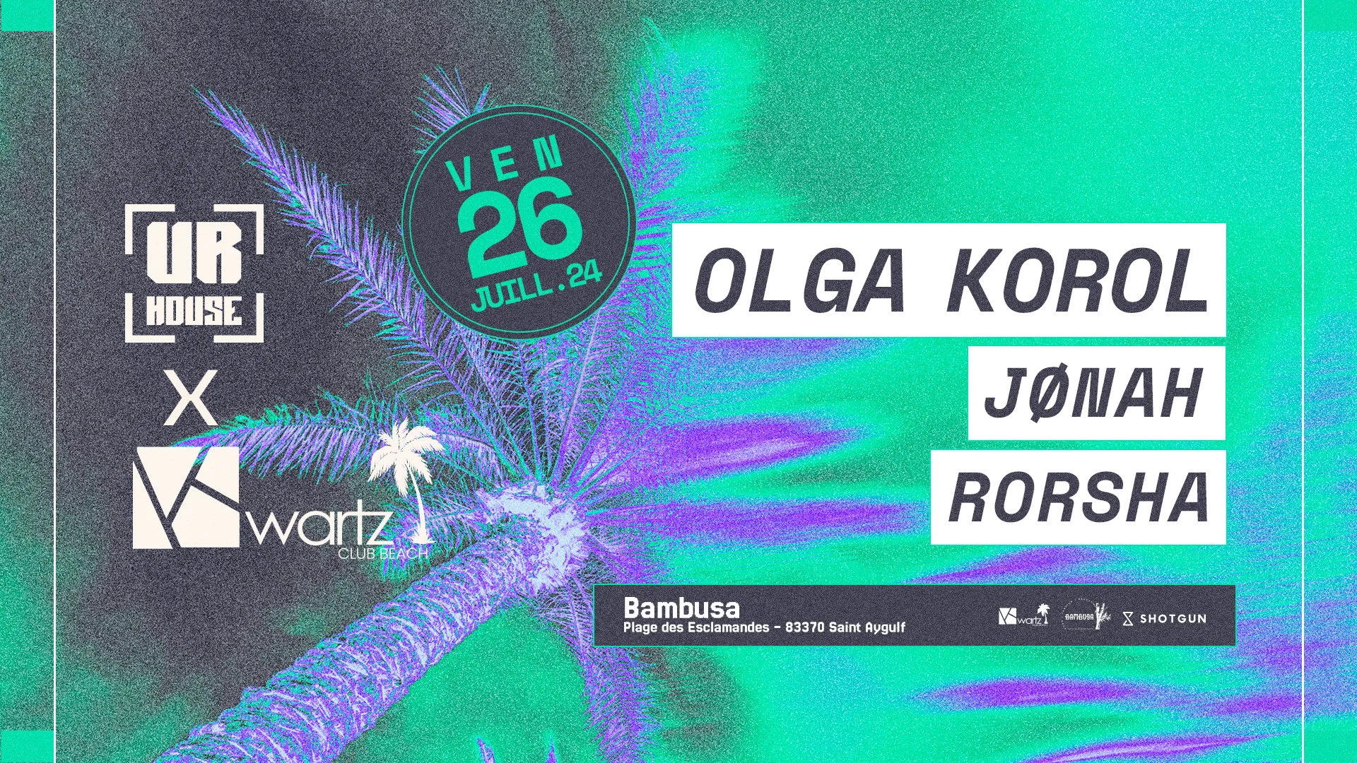 Ur House : Olga Korol, Jønah, Rorsha