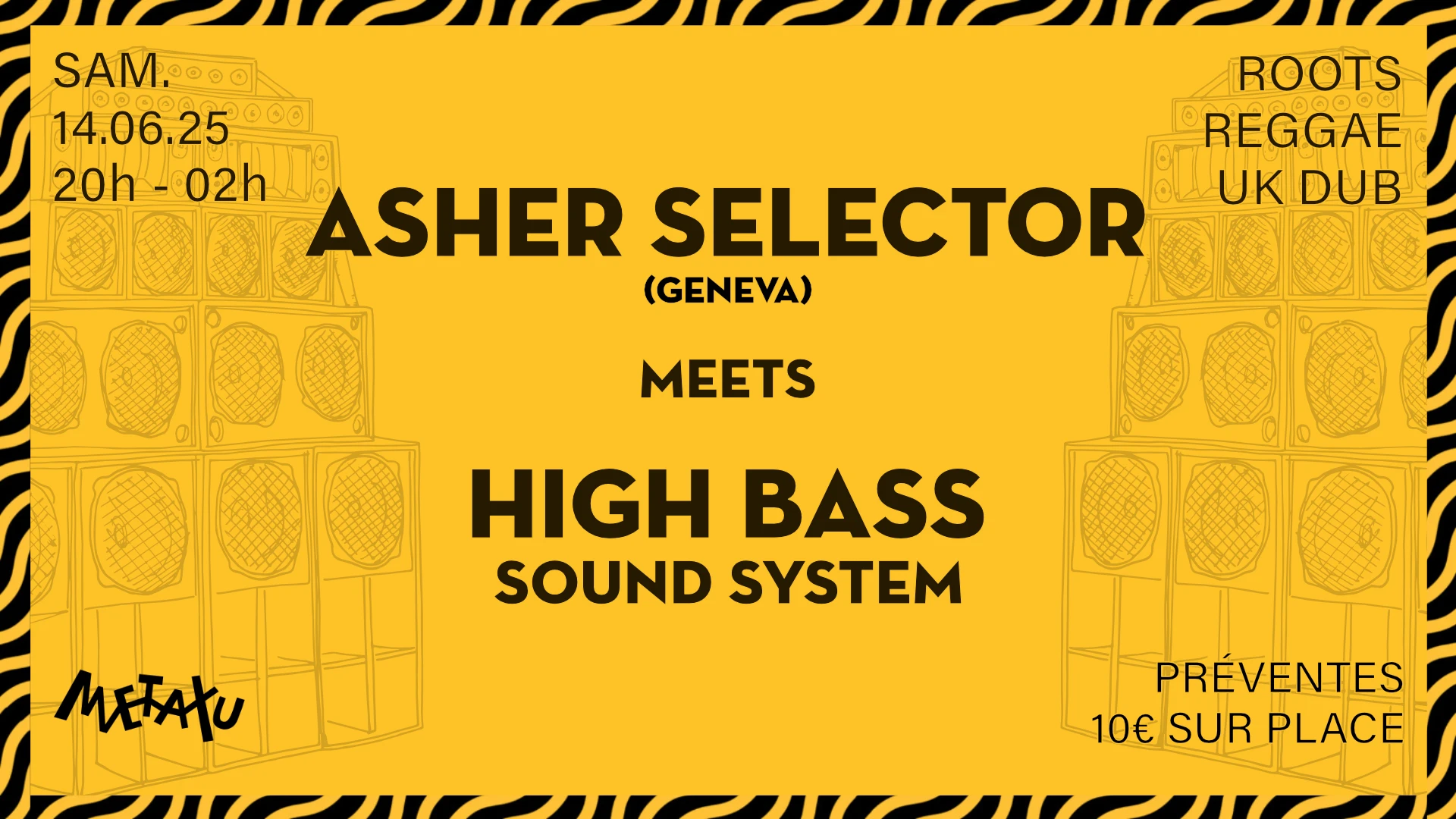 Asher Selector X High Bass Sound System