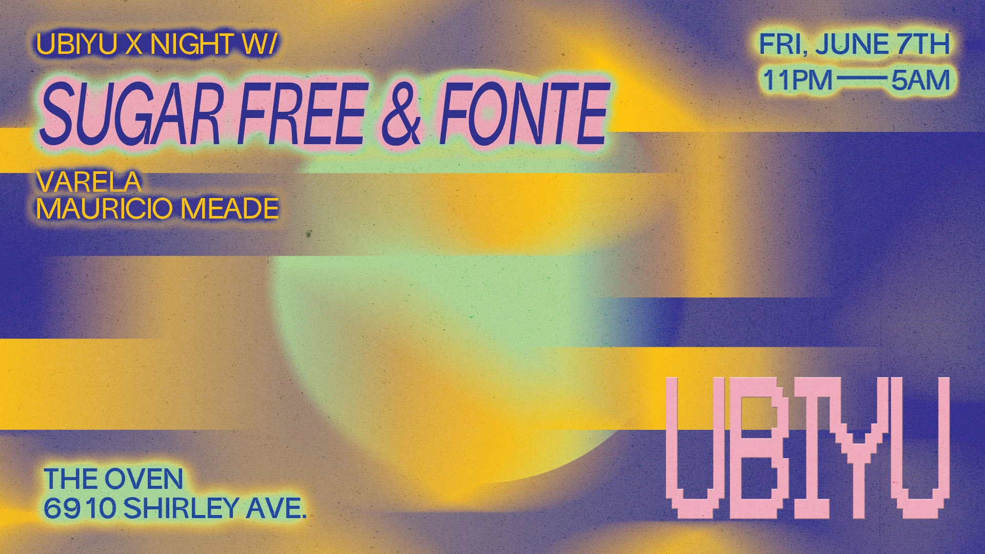 Ubiyu X Night W/ Sugar Free & Fonte