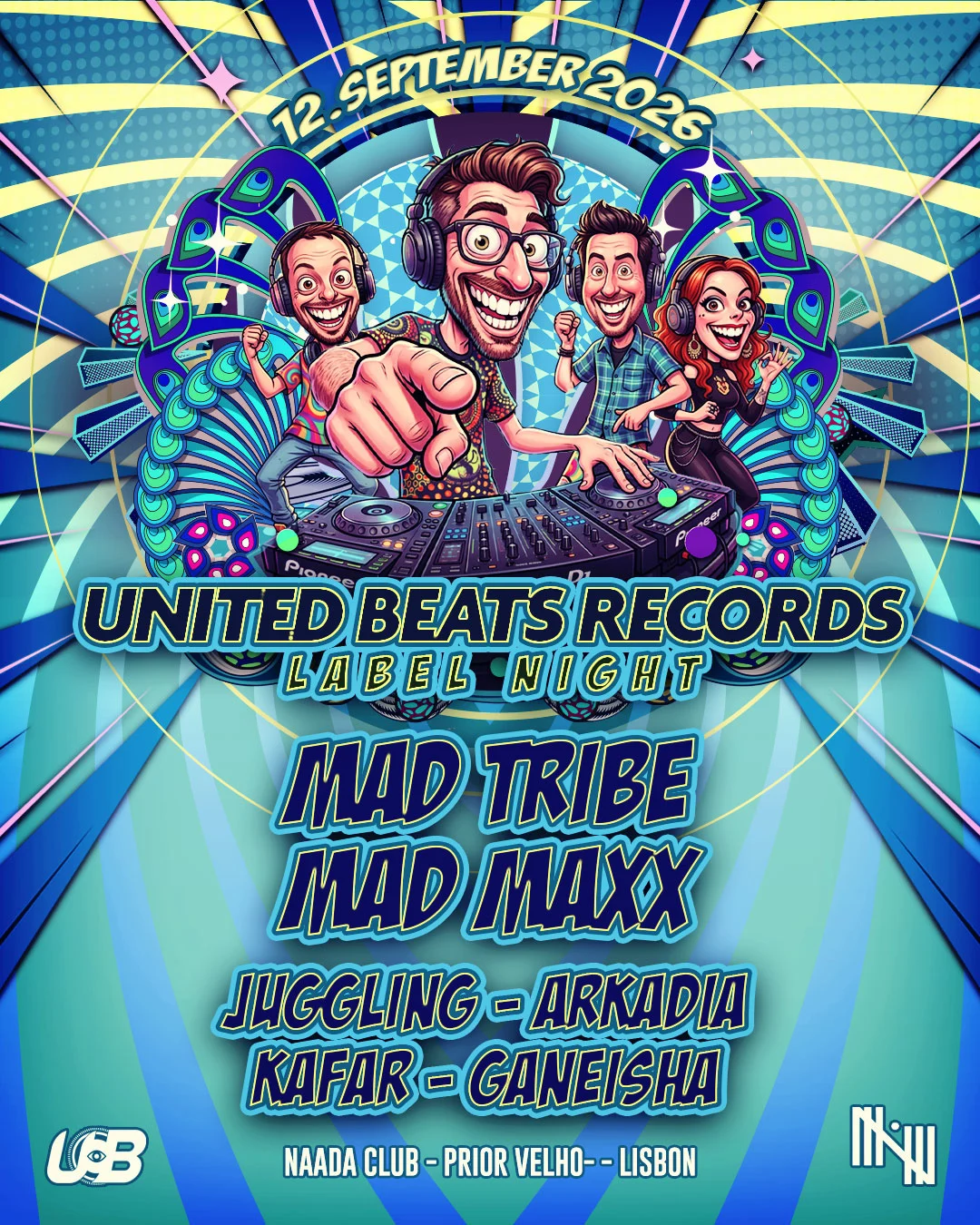Samaveda Prs United Beats Label Night W/ Mad Tribe, Mad Maxx