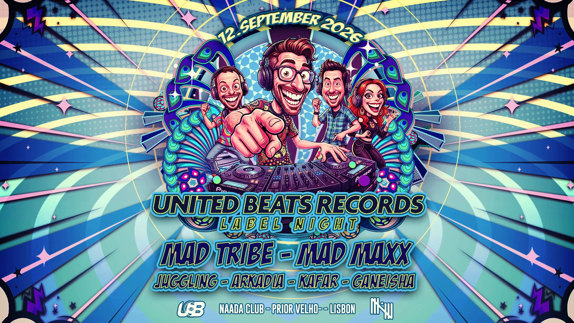 Samaveda Prs United Beats Label Night W/ Mad Tribe, Mad Maxx