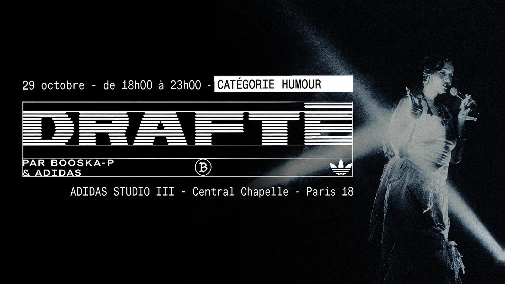 Drafté Par Booska-P & Adidas : Humour — Central Chapelle