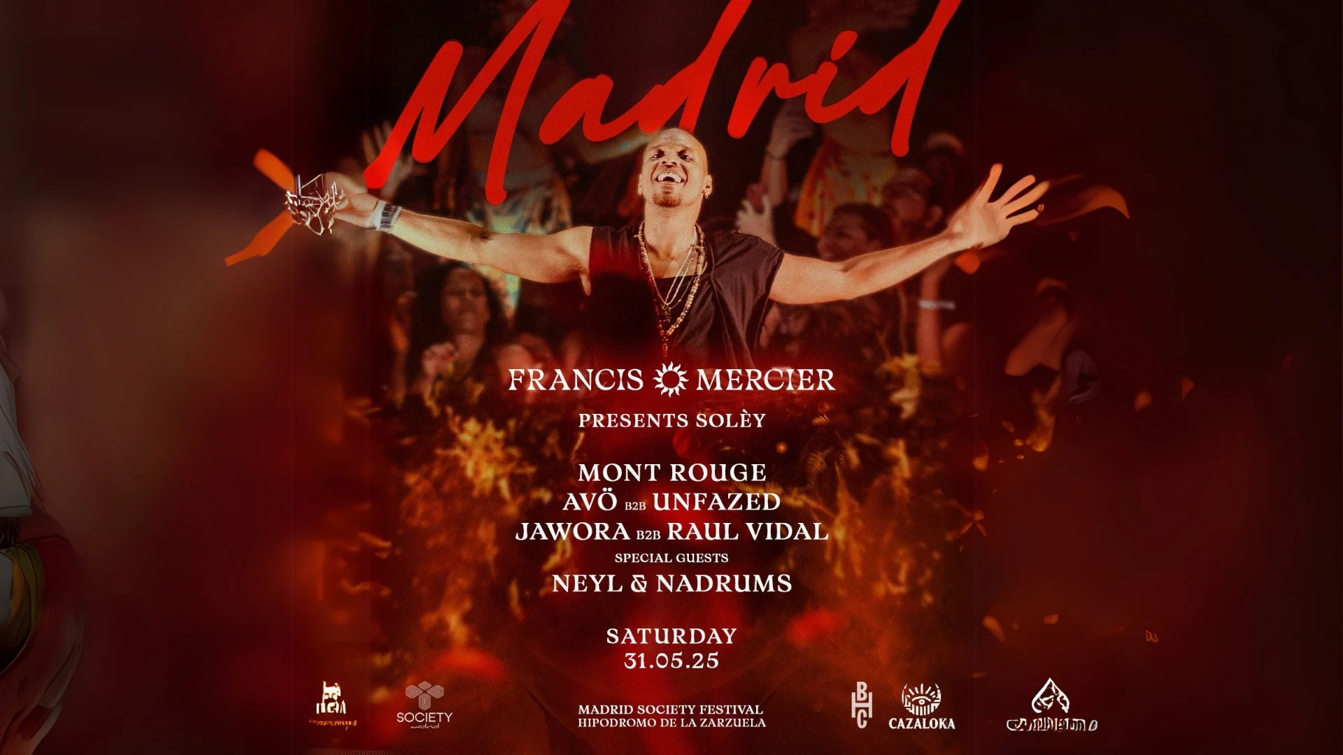Francis Mercier At Society Madrid Festival