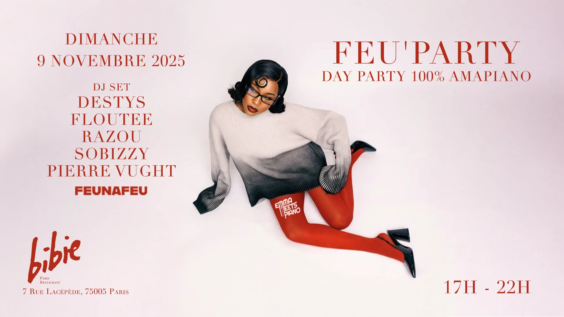 Feu'party Sunday Day Party 100% Amapiano