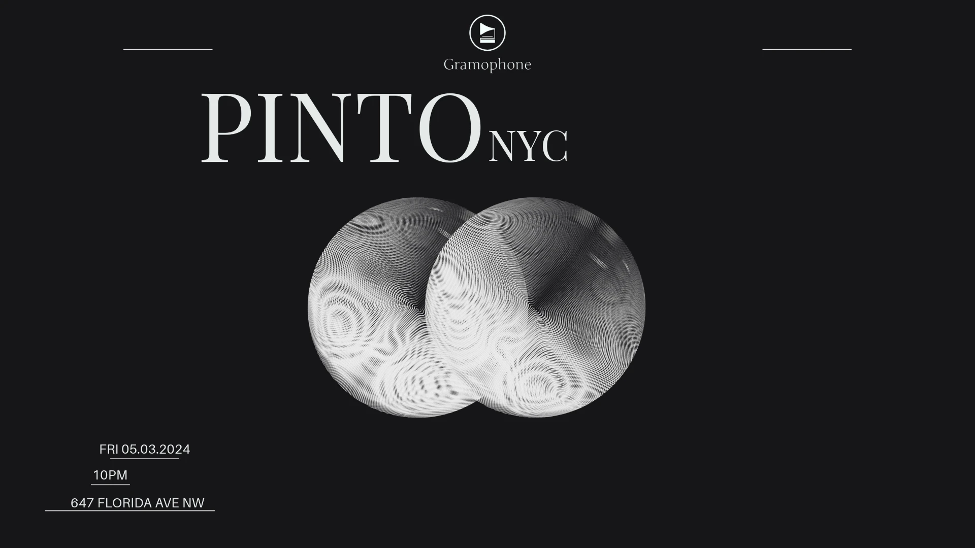 Gramophone Presents: Pinto (Nyc)