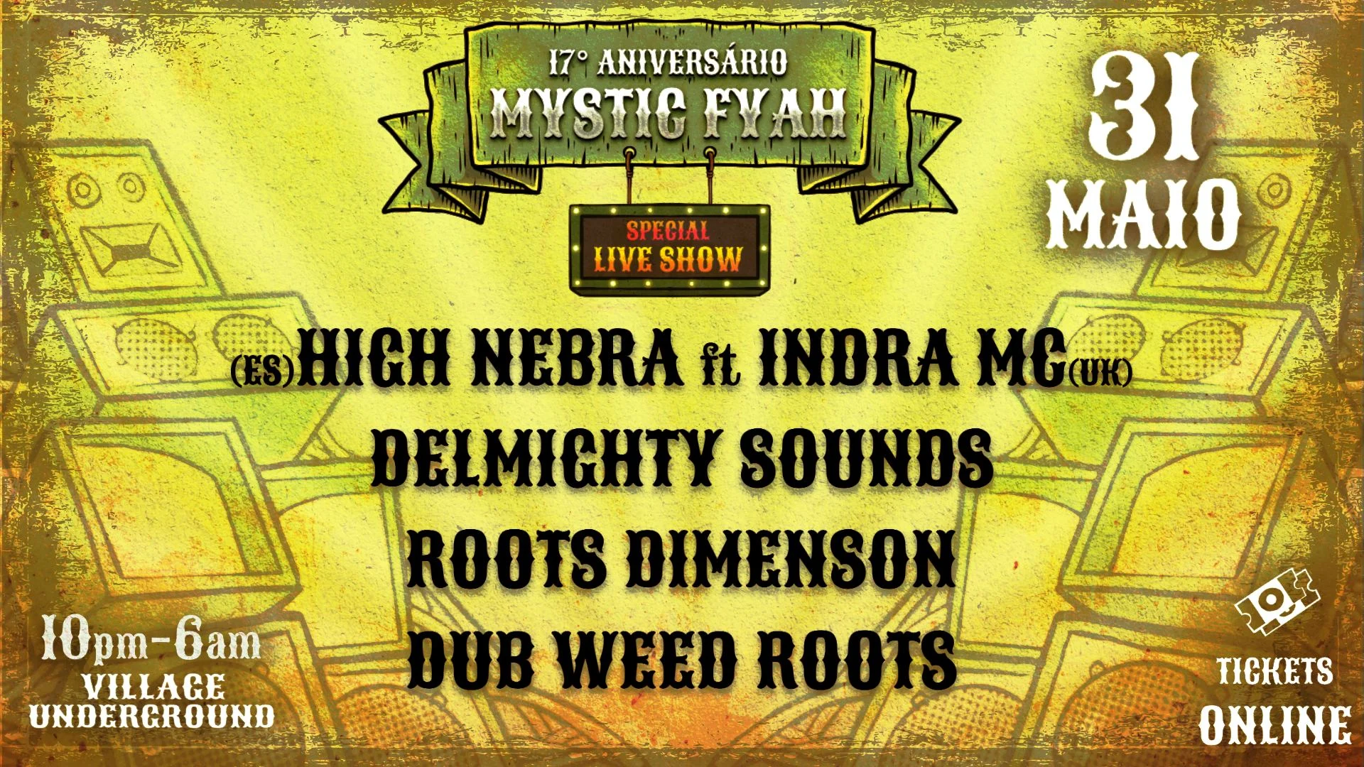 17 Aniversário Mystic Fyah